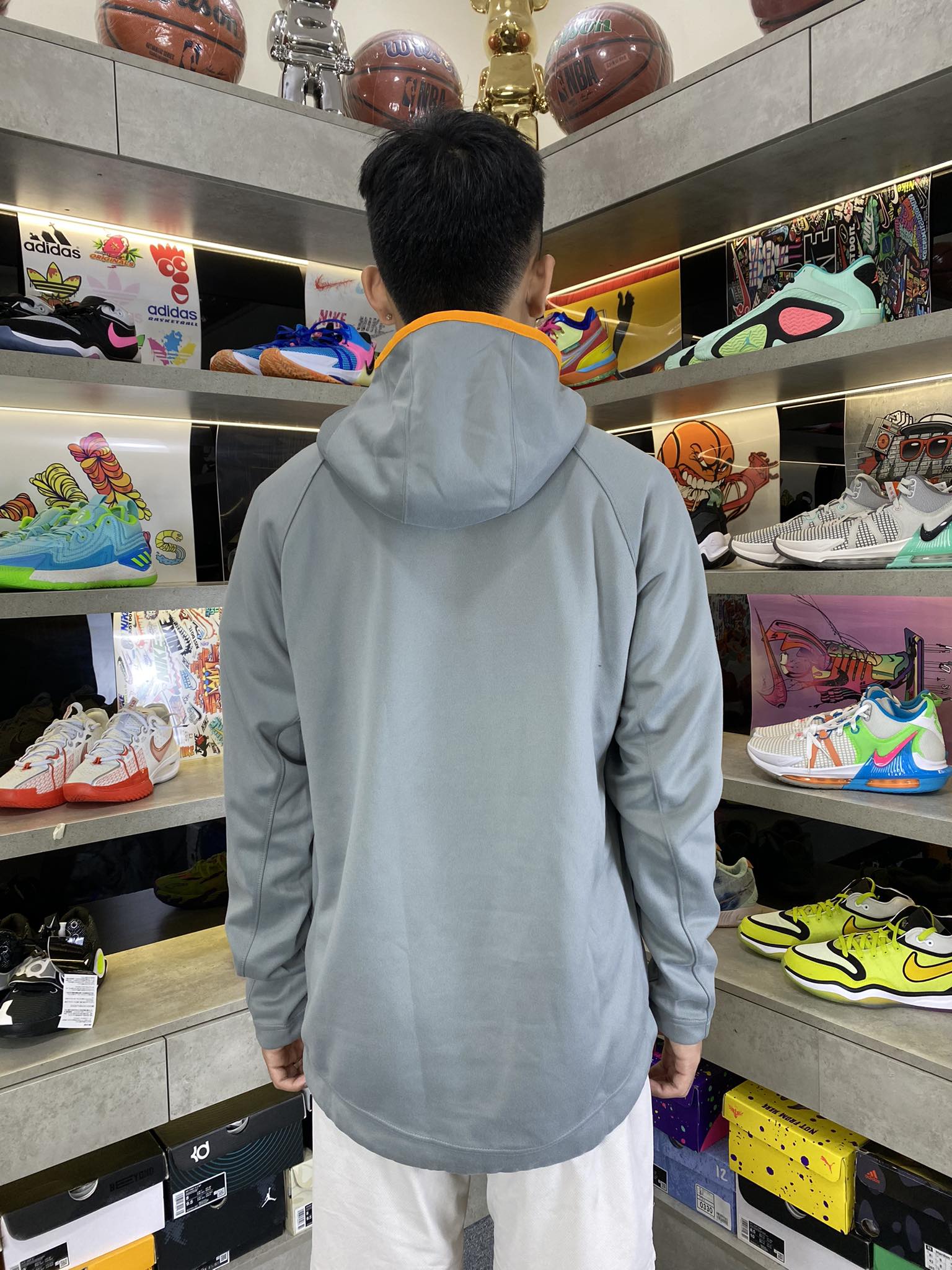 Áo Hoodie Chính Hãng - Nike Men's Tennessee Volunteers Basketball 