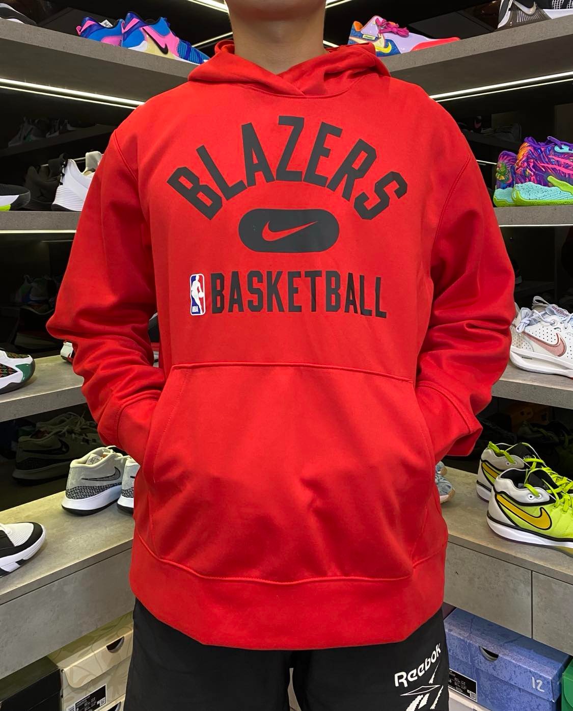 Áo Hoodie Chính Hãng - Nike Blazers Basketball 'Red' - DA9082-657