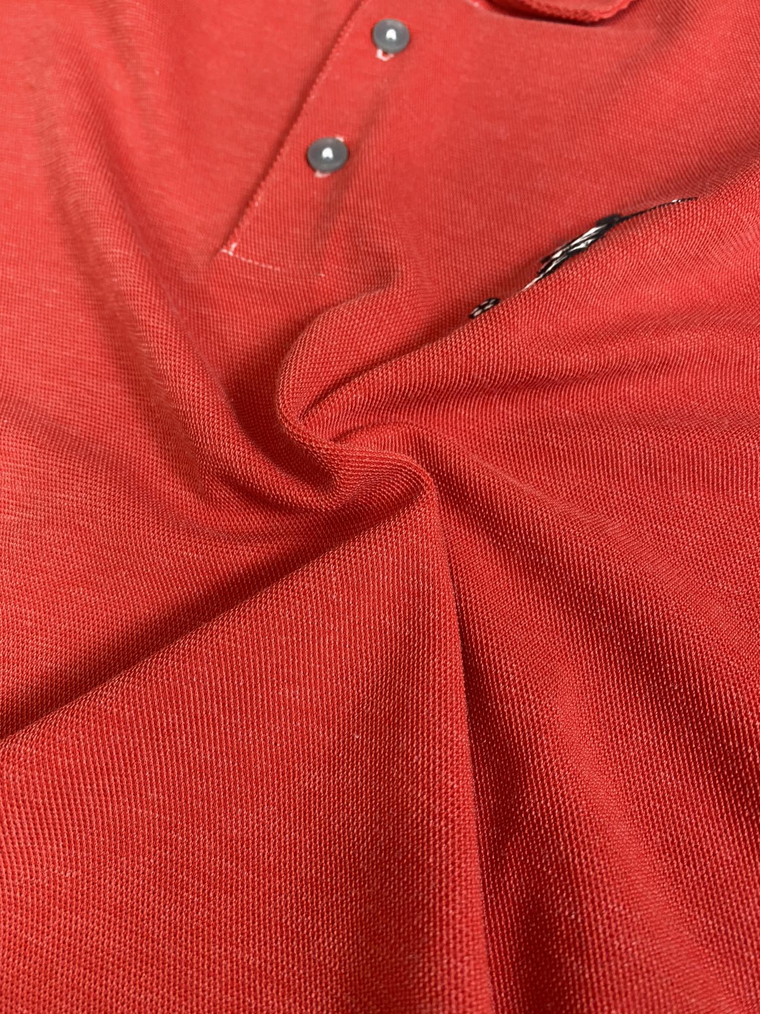 Áo Polo Chính Hãng - Nike Club Logo Football Đỏ Sáng - PNF-010