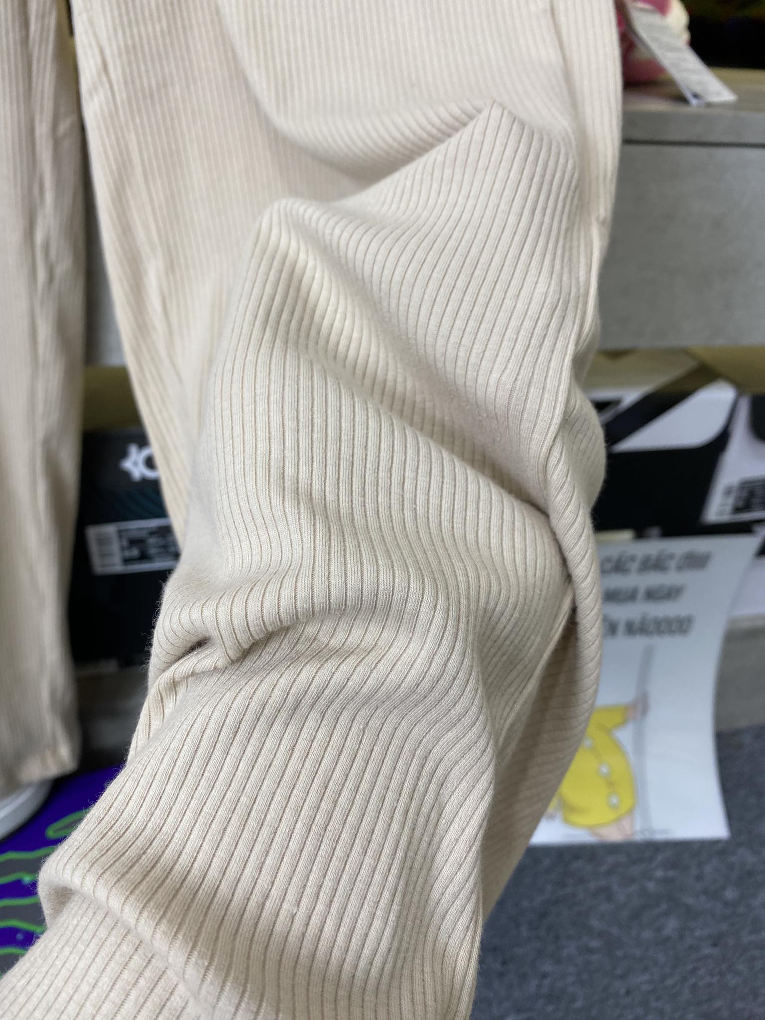 QUẦN DÀI CHÍNH HÃNG - Quần GAP Thun Nhung Tăm Women Be - GAP1968