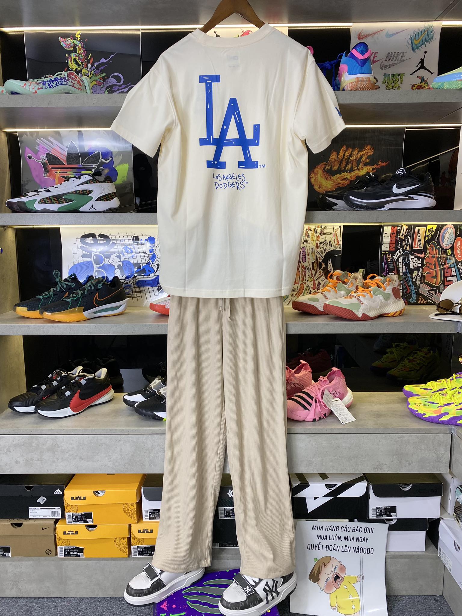 QUẦN DÀI CHÍNH HÃNG - Quần GAP Thun Nhung Tăm Women Be - GAP1968