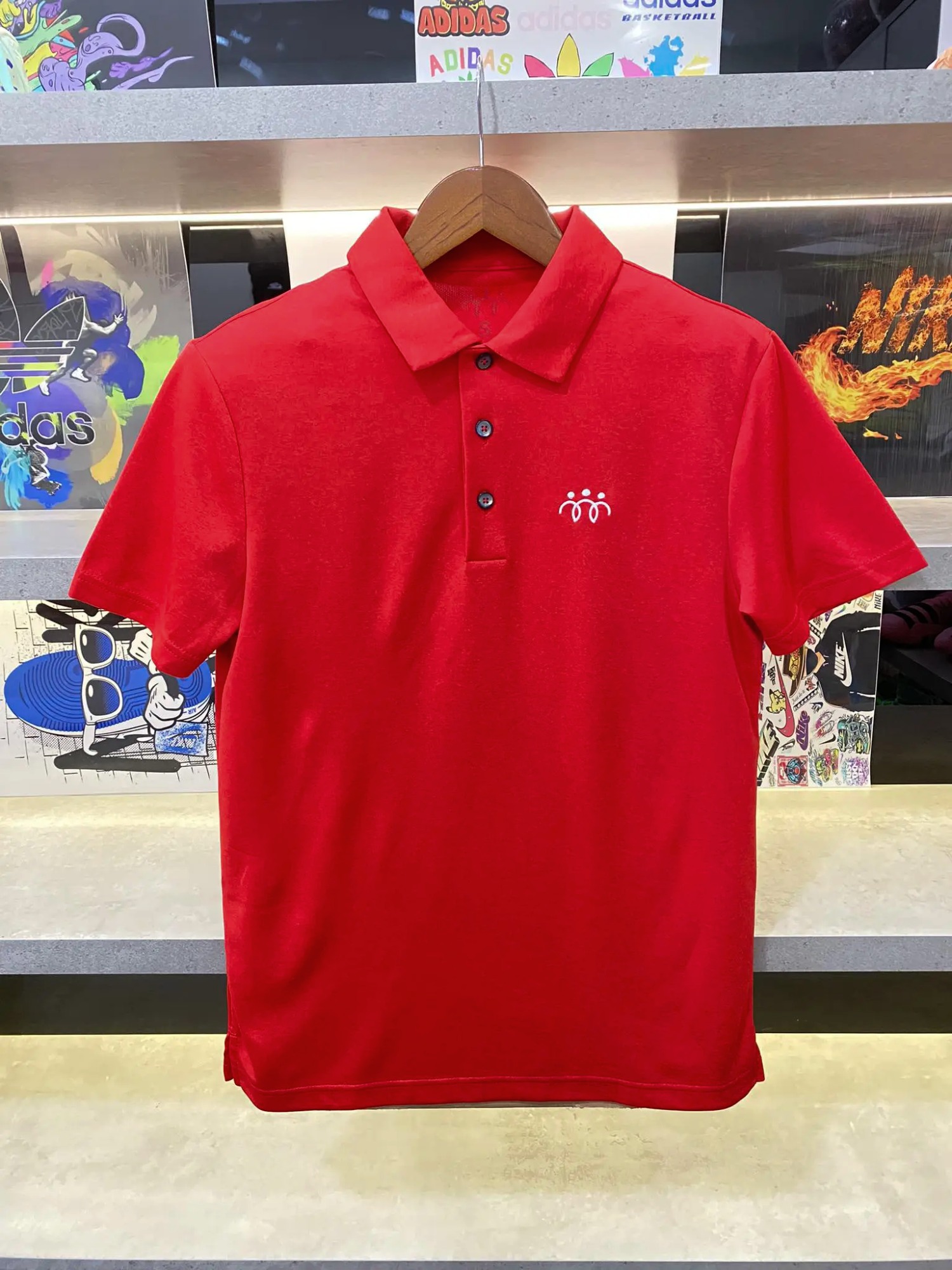 Áo Polo Chính Hãng - Áo Nike Basic Three People Red - NI001