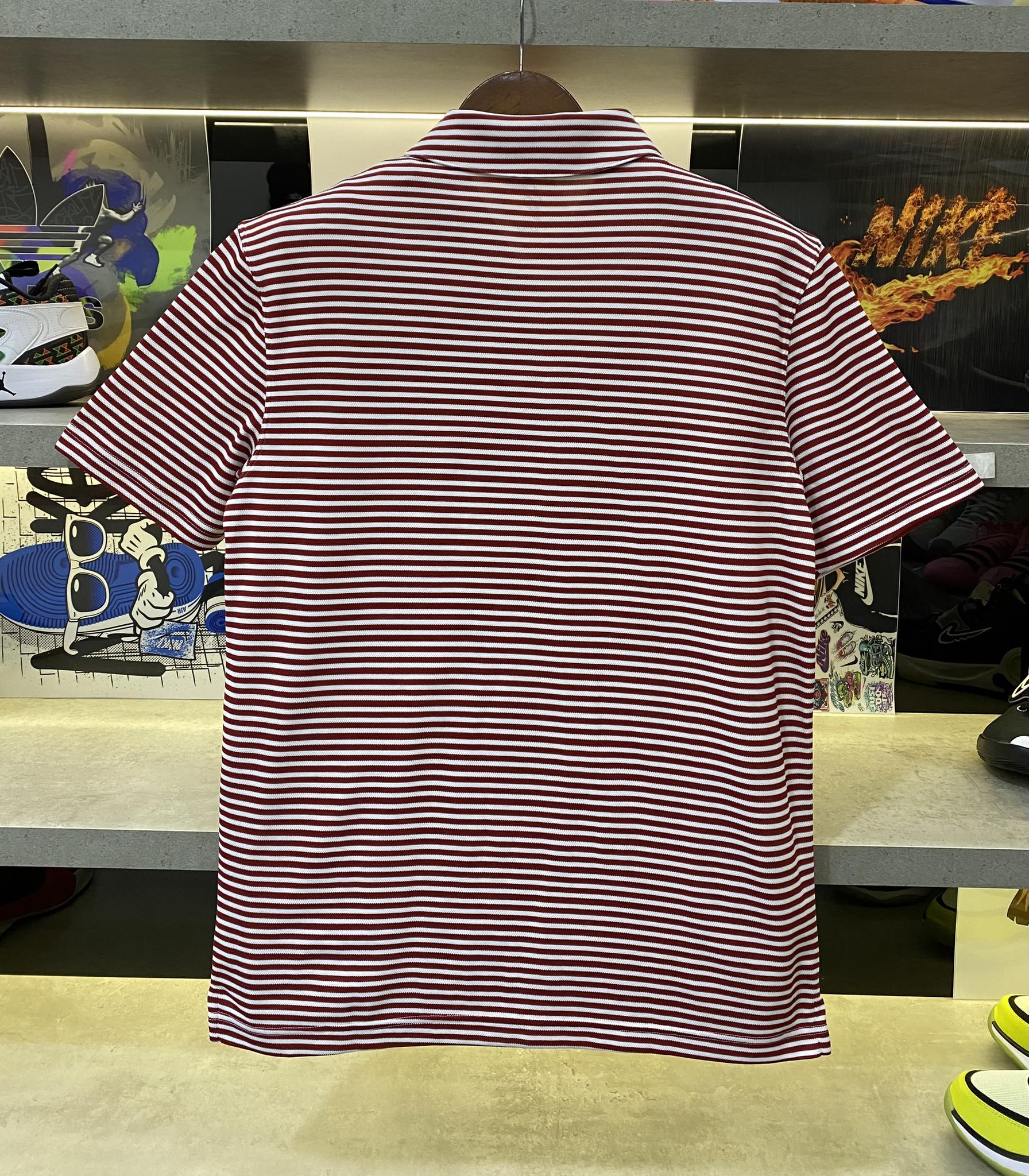 Áo Polo Chính Hãng - Nike Club Logo Football 'Red/White' - PNF-003