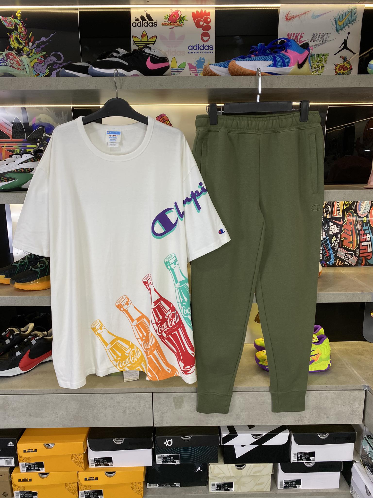 Áo Thể Thao Hè - Champion x COCA-COLA MEN'S TEE  'White' - SE-092019-045