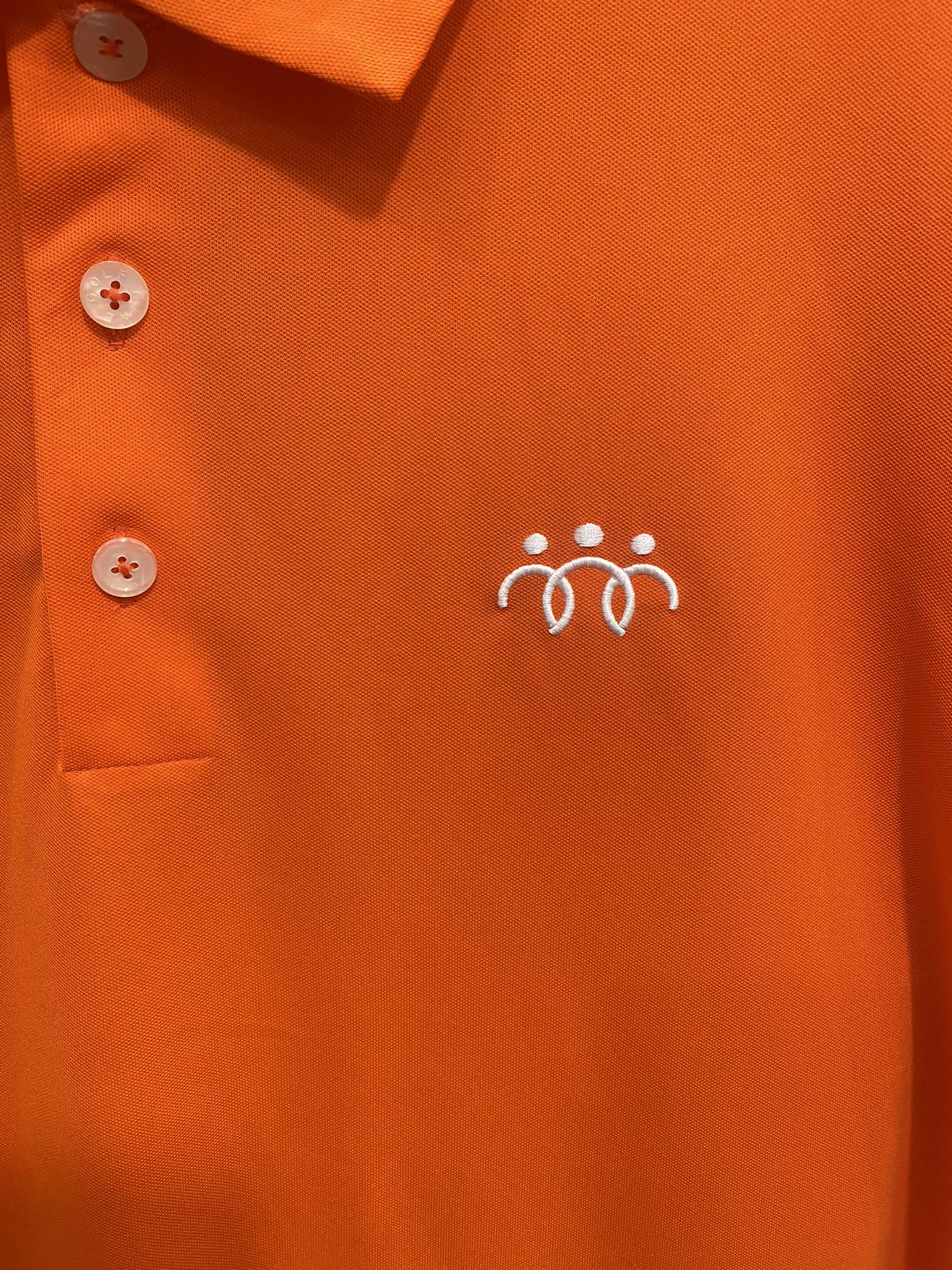 Áo Polo Chính Hãng - Áo Nike Basic Three People Orange  - NI002