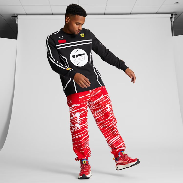 Bộ Thể Thao Chính Hãng - PUMA FERRARI x JOSHUA VIDES Men's Race Jacket & Pant - 624932-02