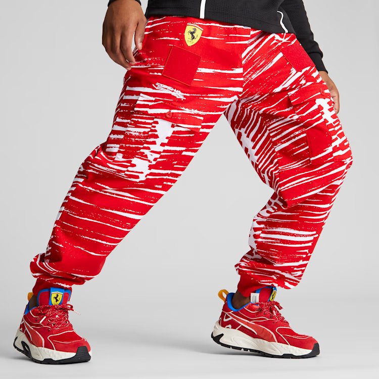Bộ Thể Thao Chính Hãng - PUMA FERRARI x JOSHUA VIDES Men's Race Jacket & Pant - 624932-02