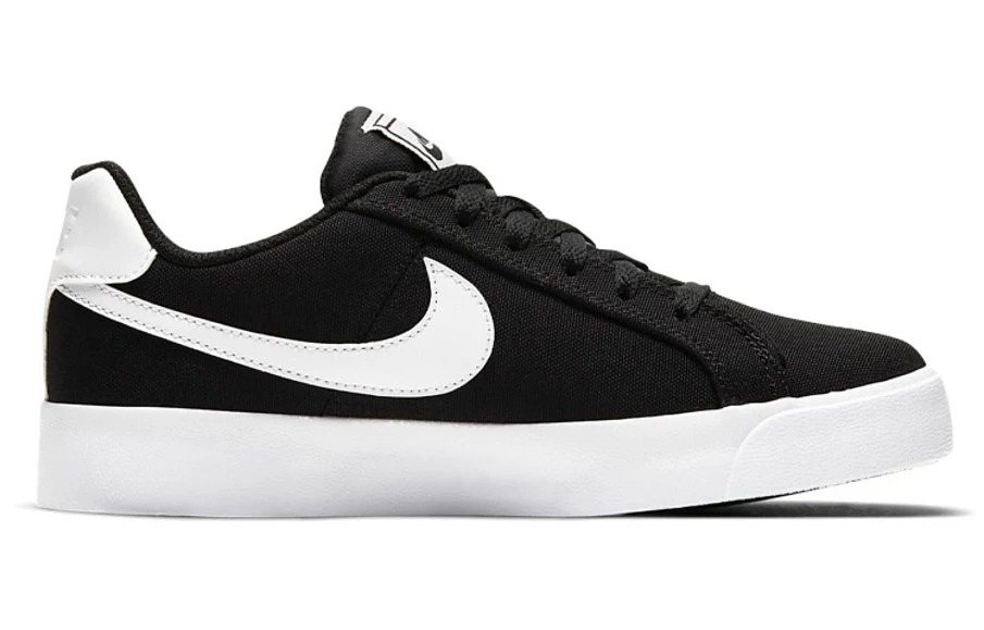 Giày Casual Chính Hãng - Nike Wmns Court Royale AC Canvas 'Black White' - CD5405-010