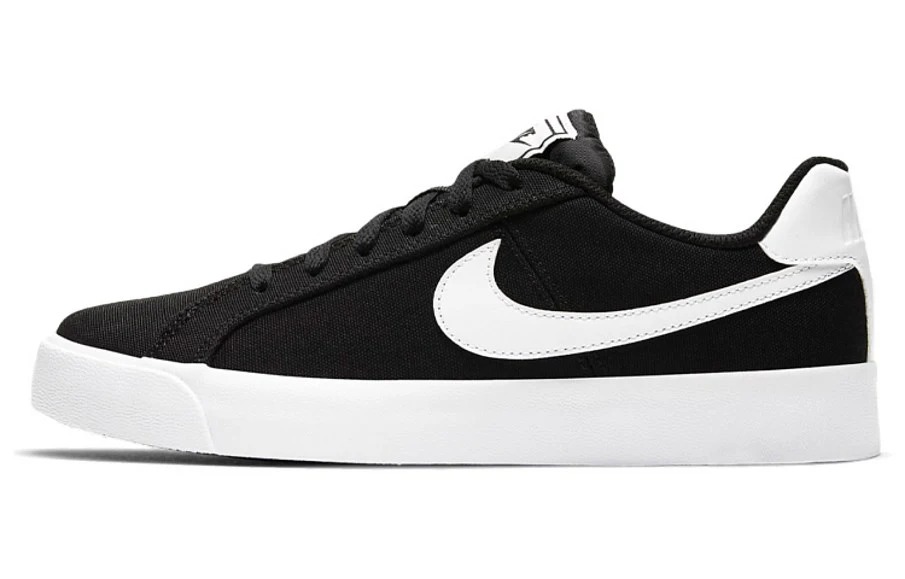 Giày Casual Chính Hãng - Nike Wmns Court Royale AC Canvas 'Black White' - CD5405-010