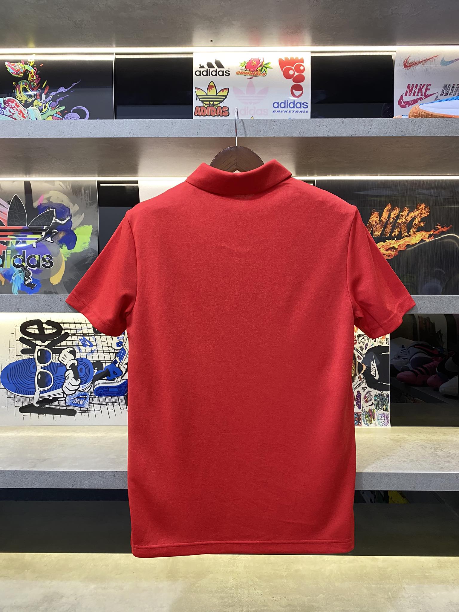 Áo Polo Chính Hãng - Áo Nike Basic Three People Red - NI001