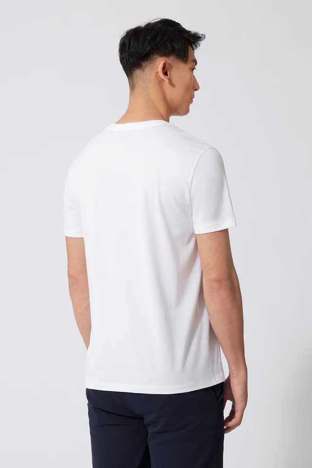 Áo Tshirts Chính Hãng - SuperSoft Crew Neck Tee White - SSCrew