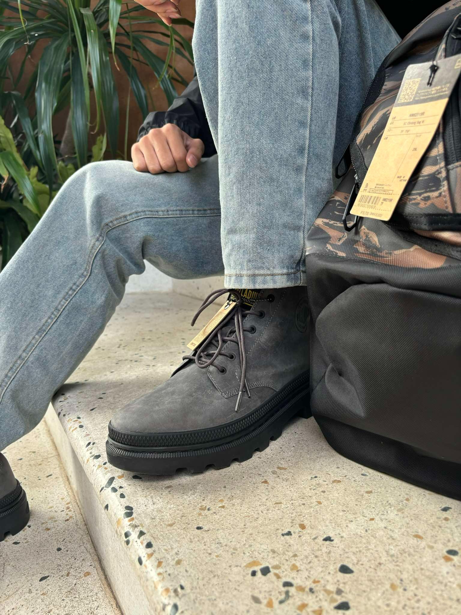 Giày Casual Chính Hãng - Palladium Leather Unisex Boots - G0PLUBXLC
