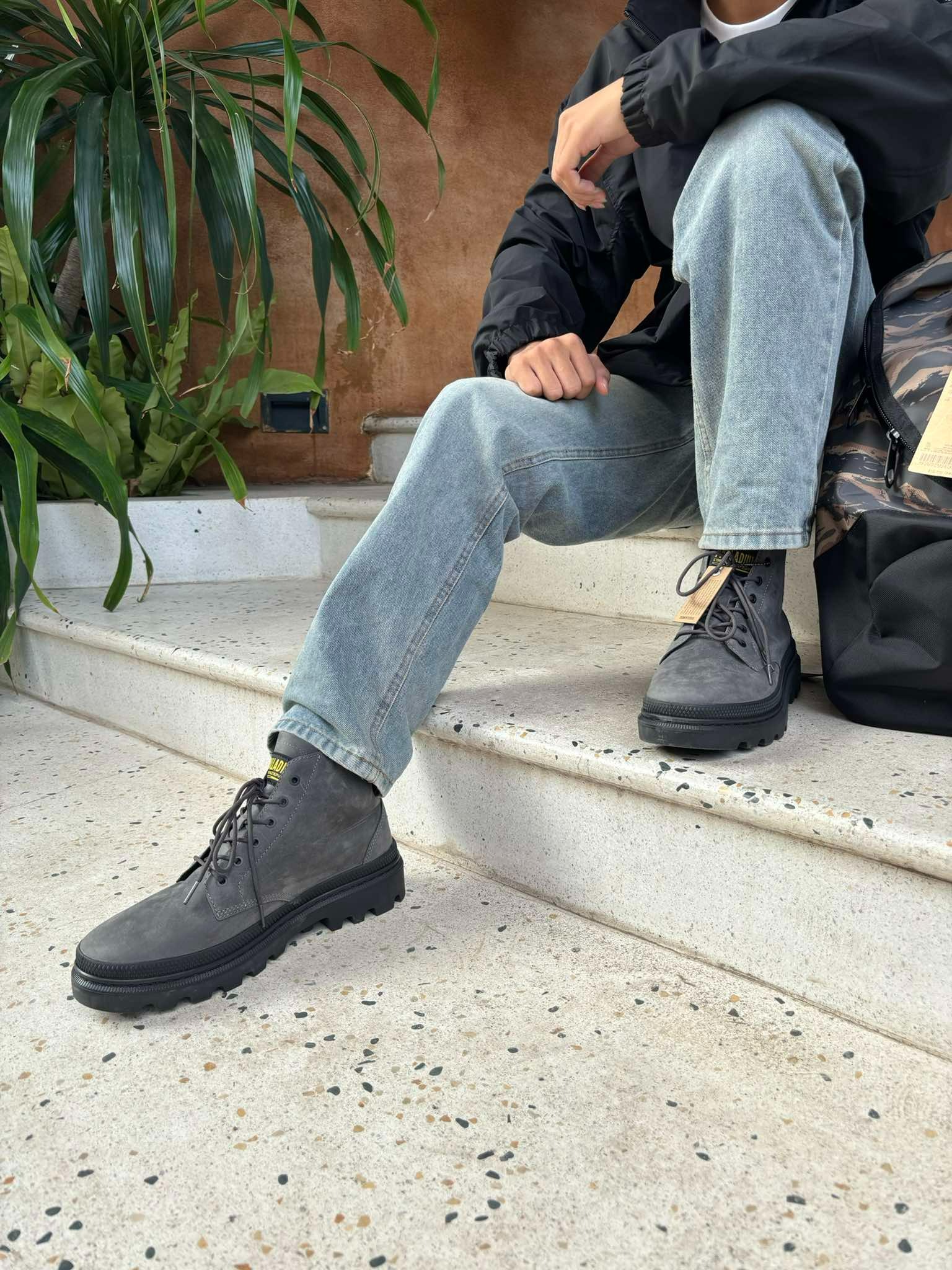 Giày Casual Chính Hãng - Palladium Leather Unisex Boots - G0PLUBXLC