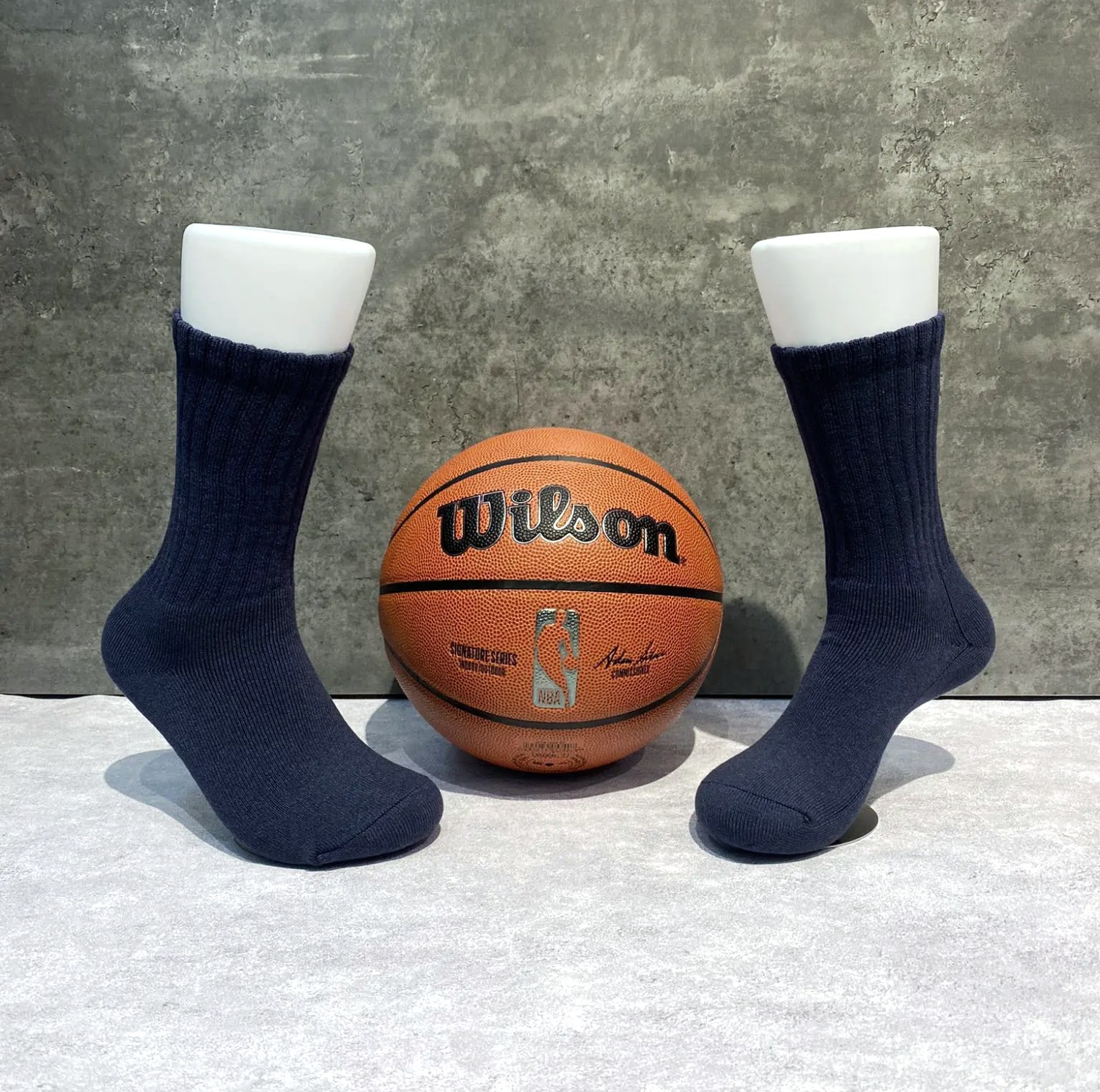 Phụ Kiện Chính Hãng - Tất Uniqlo Heattech Socks 'Blue (3 đôi/pack ) - UNQ-09