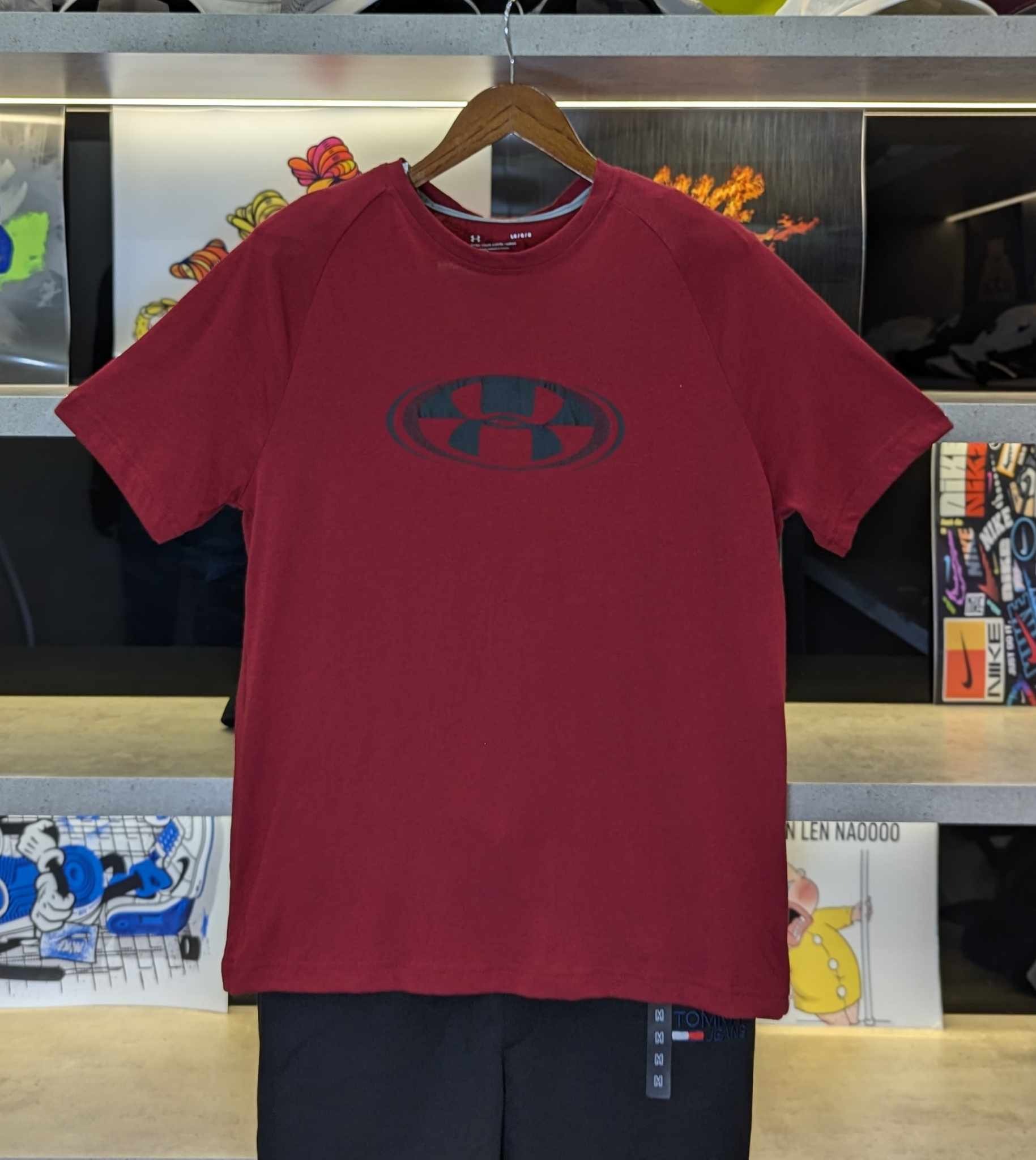 ÁO TSHIRTS CHÍNH HÃNG - Men’s T-Shirt Under Armour GL Red - UND-03