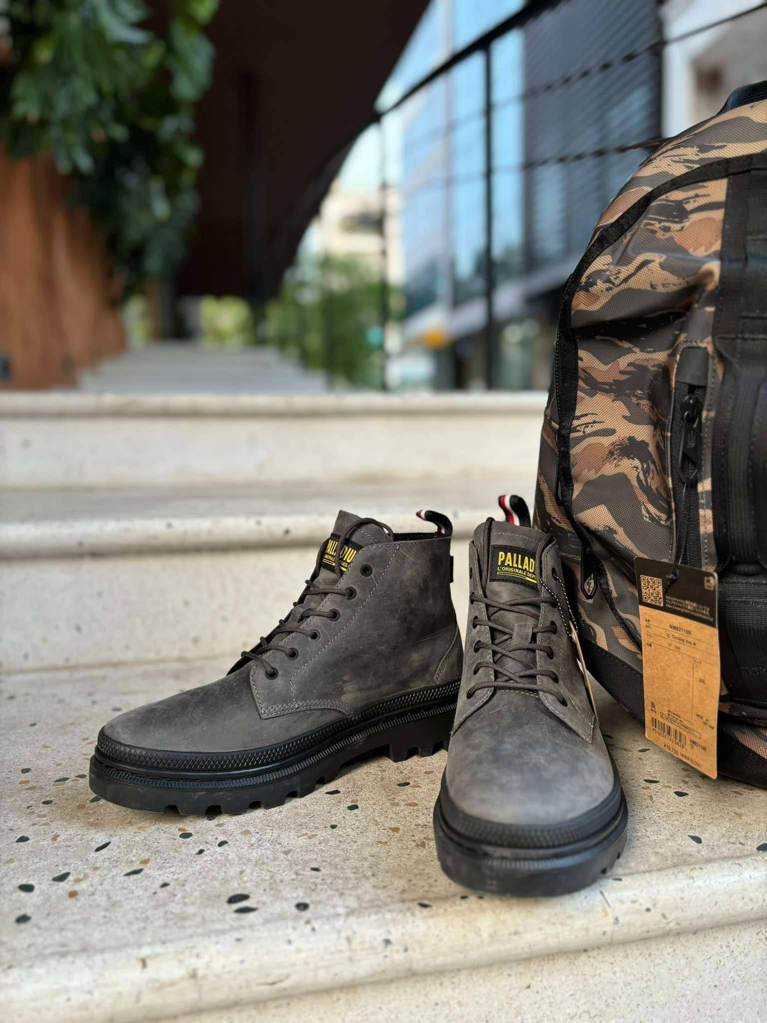 Giày Casual Chính Hãng - Palladium Leather Unisex Boots - G0PLUBXLC