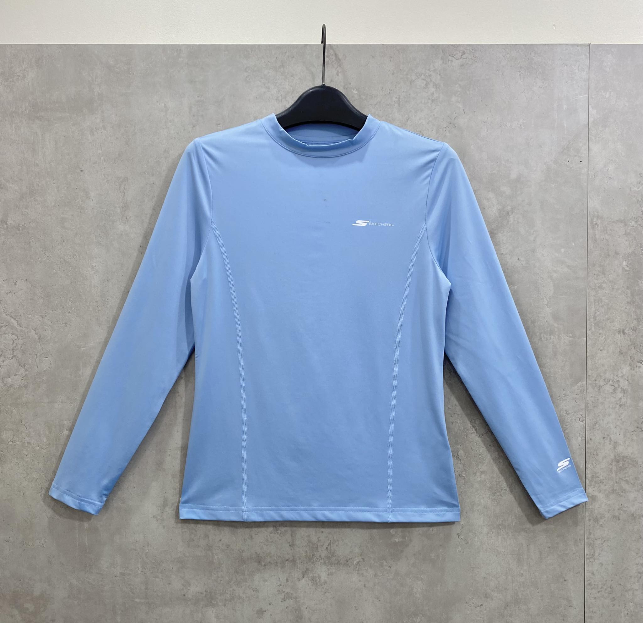 Áo Sweater Chính Hãng - Áo Nữ Skechers Thun Thể Thao 'Xanh' - ATN-03