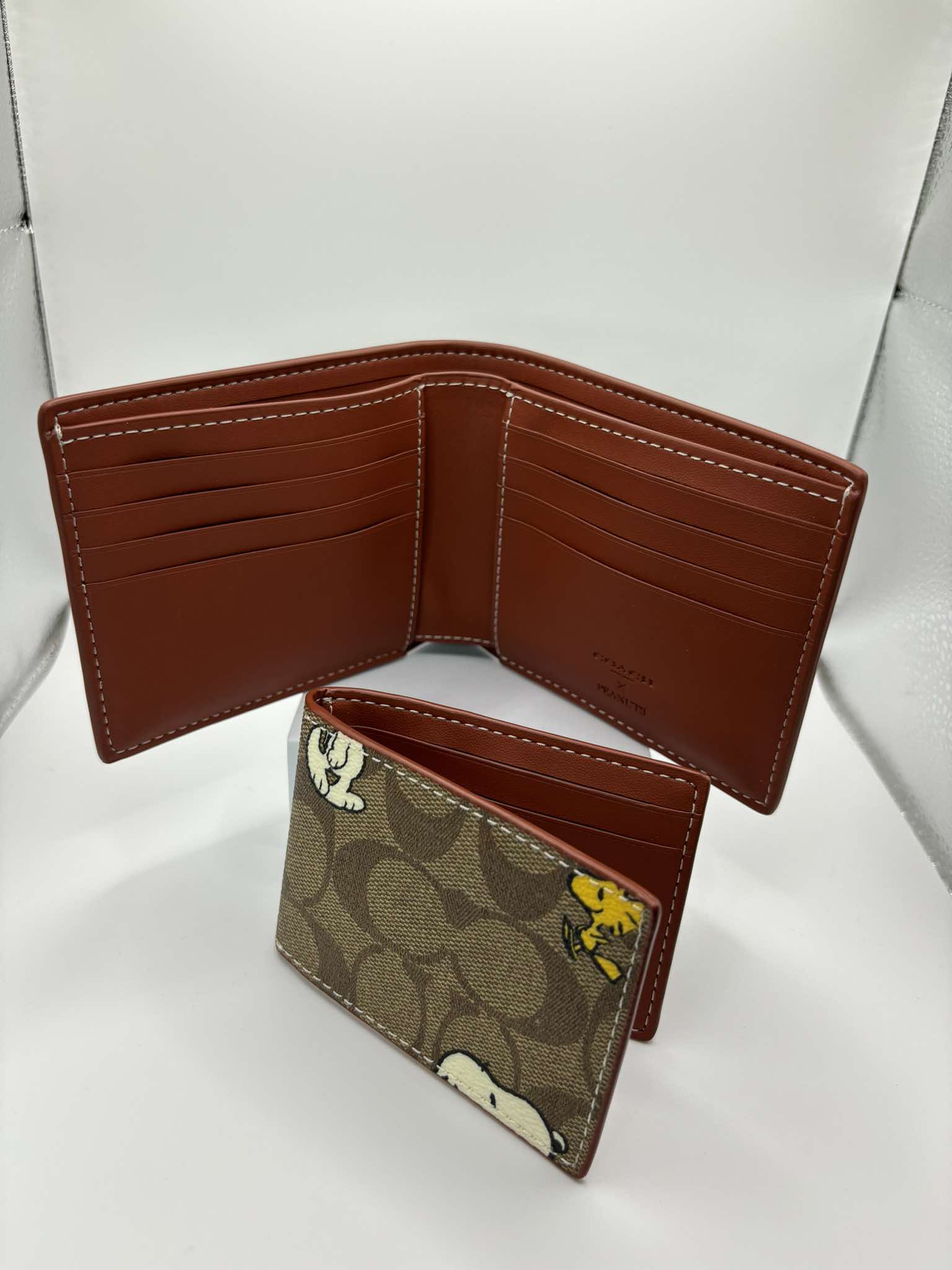 Phụ Kiện Chính Hãng - Sét Ví & Card Holder Coach 2in1 Dog Peanuts ' - VC27
