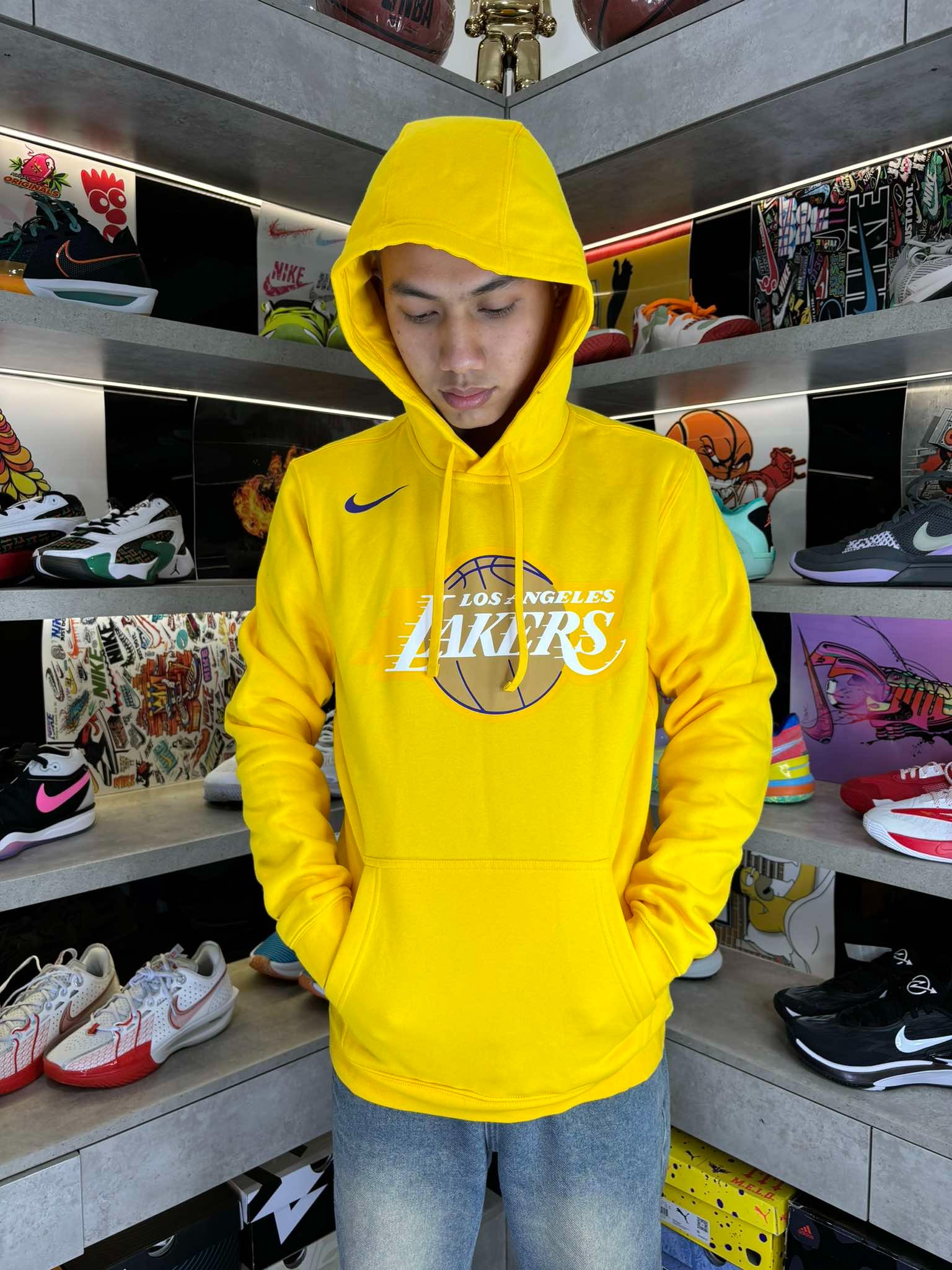 Áo Hoodie Chính Hãng - Nike Sweatshirts Men Amarillo 'Yellow' - CD3238-728