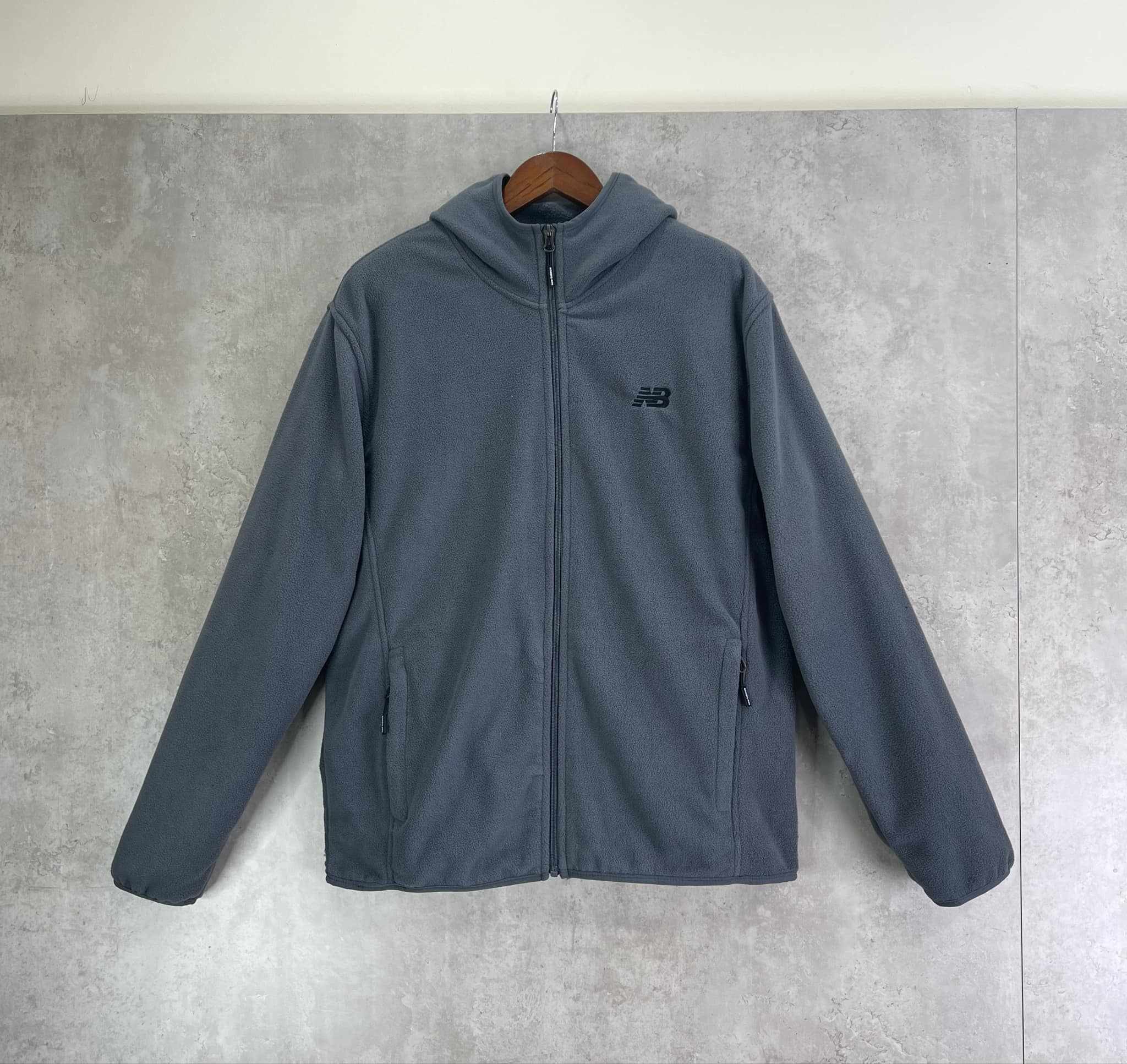Áo Khoác Chính Hãng - New Balance Nỉ ' Gray'- KNB-060
