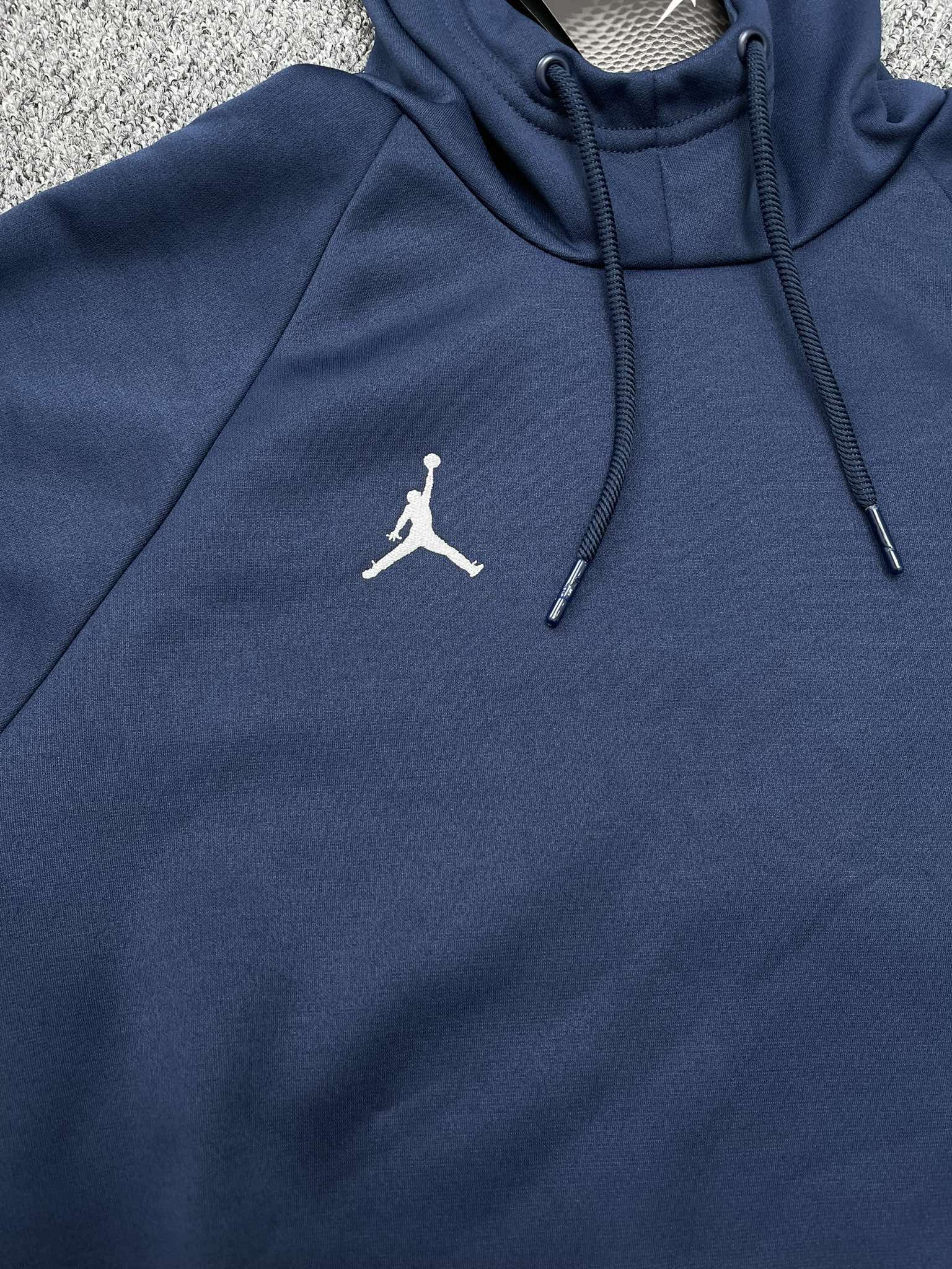 Áo Hoodie Chính Hãng - Jordan Hoodie Mens Small Jumpman 'Blue' - AR4311-419
