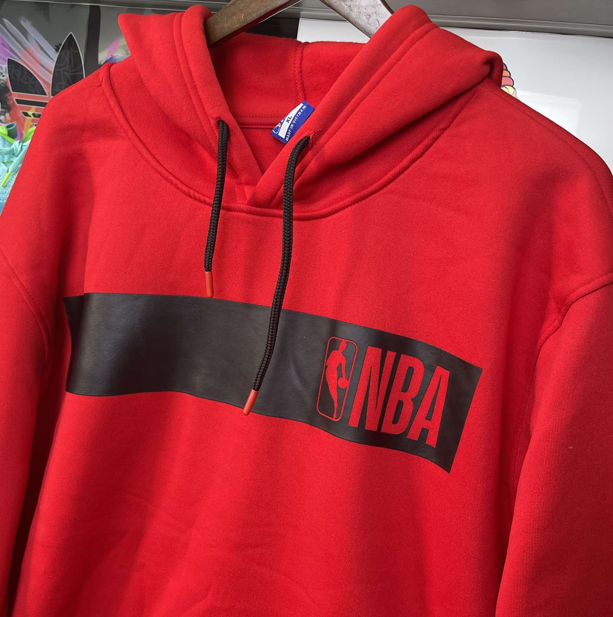 Áo Hoodie Chính Hãng - Nike NBA 'Red' - AH487-600