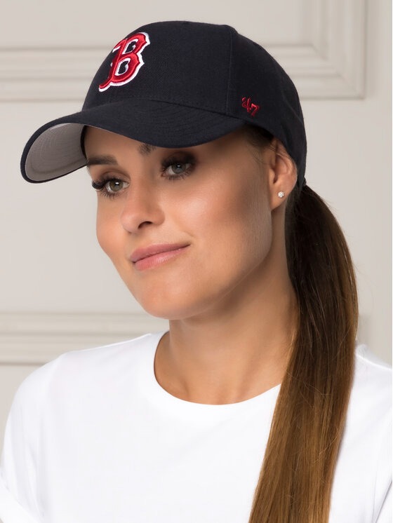 Phụ Kiện Chính Hãng - Mũ MLB47 Brand Boston Red Sox MVP Snapback 'Black' - B-MVP02WBV-HM