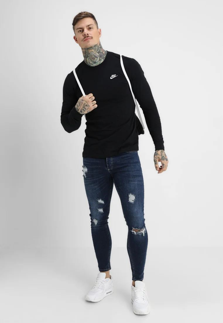 Áo Sweater Chính Hãng - Nike Sportswear Club ''Black'' - AR5193-010