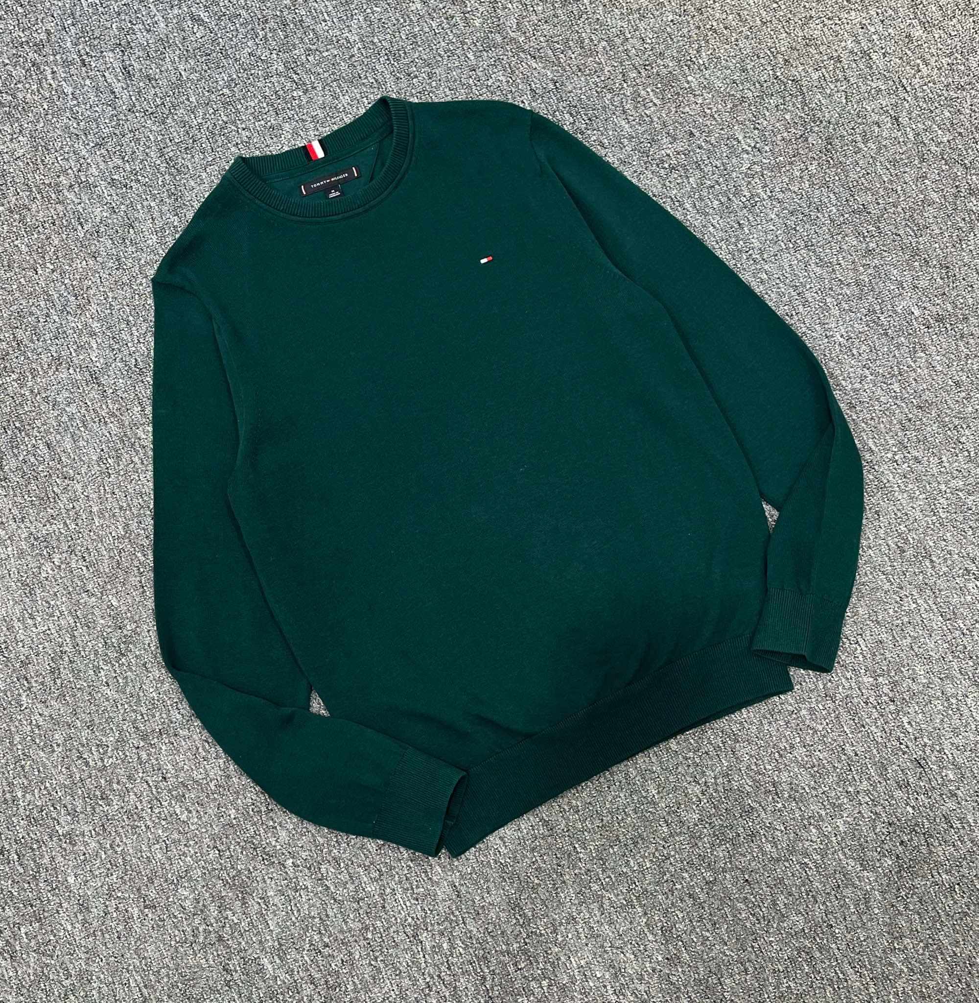 Áo Sweater Chính Hãng - Áo Len Tommy Hilfiger 'Xanh Đậm' - 78J8320-305