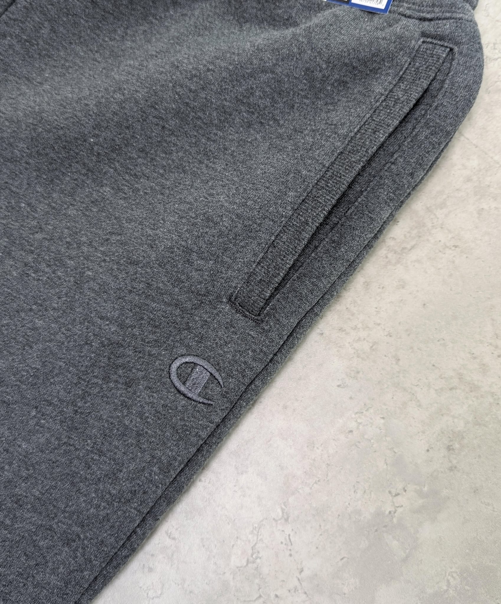 Quần Dài Chính Hãng - Quần Dài Nỉ Bông Champion Dark Grey - QNC-061