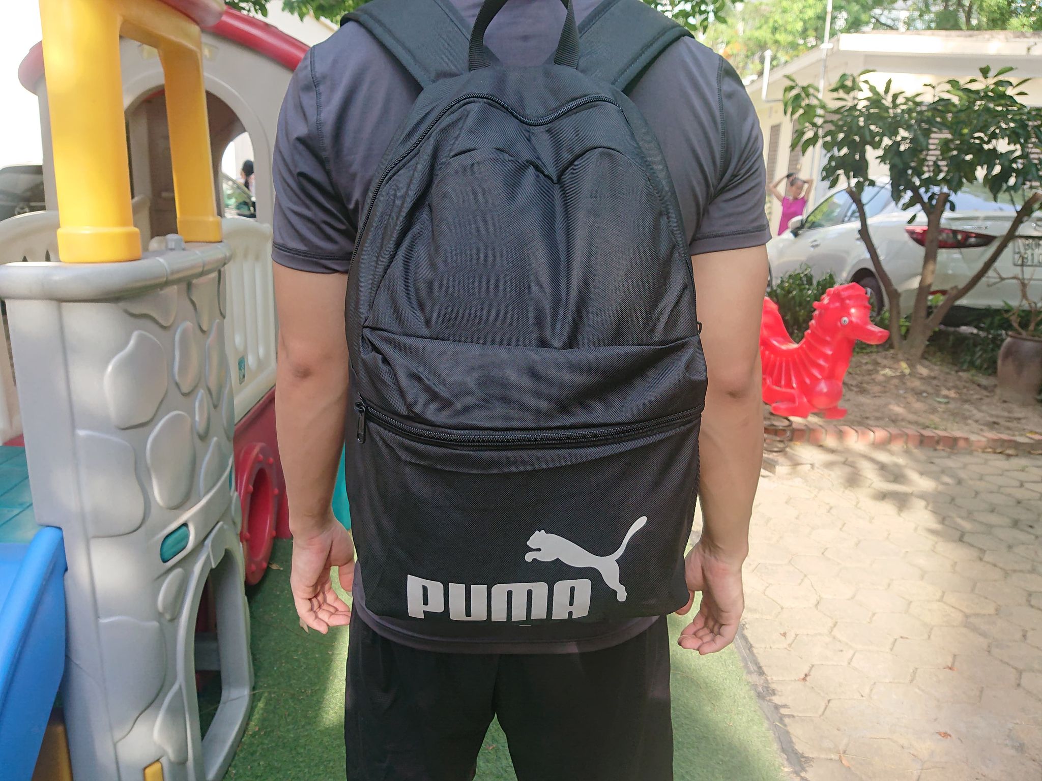 Balo đi học - Puma Phase Backpack 'Black' - 075487-01