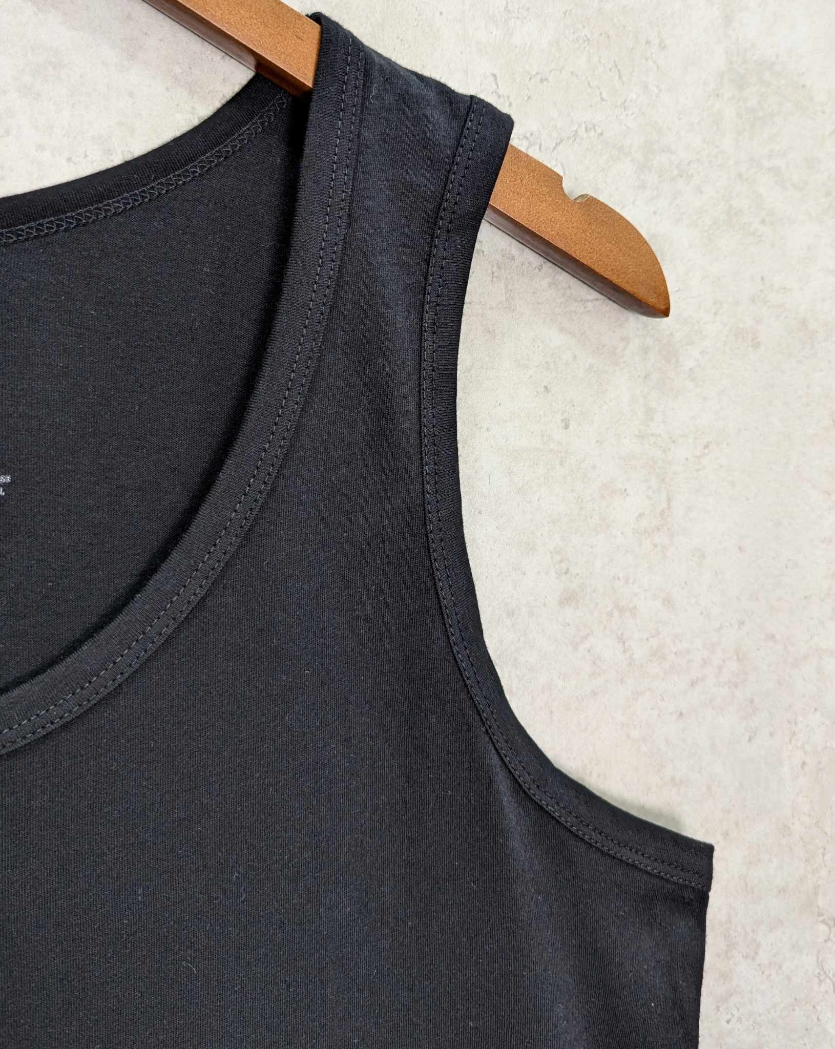 Áo Thể Thao Hè - Áo Tank Top 3 Lỗ DULATH Trading Standard-Fit Training Black - 4D100