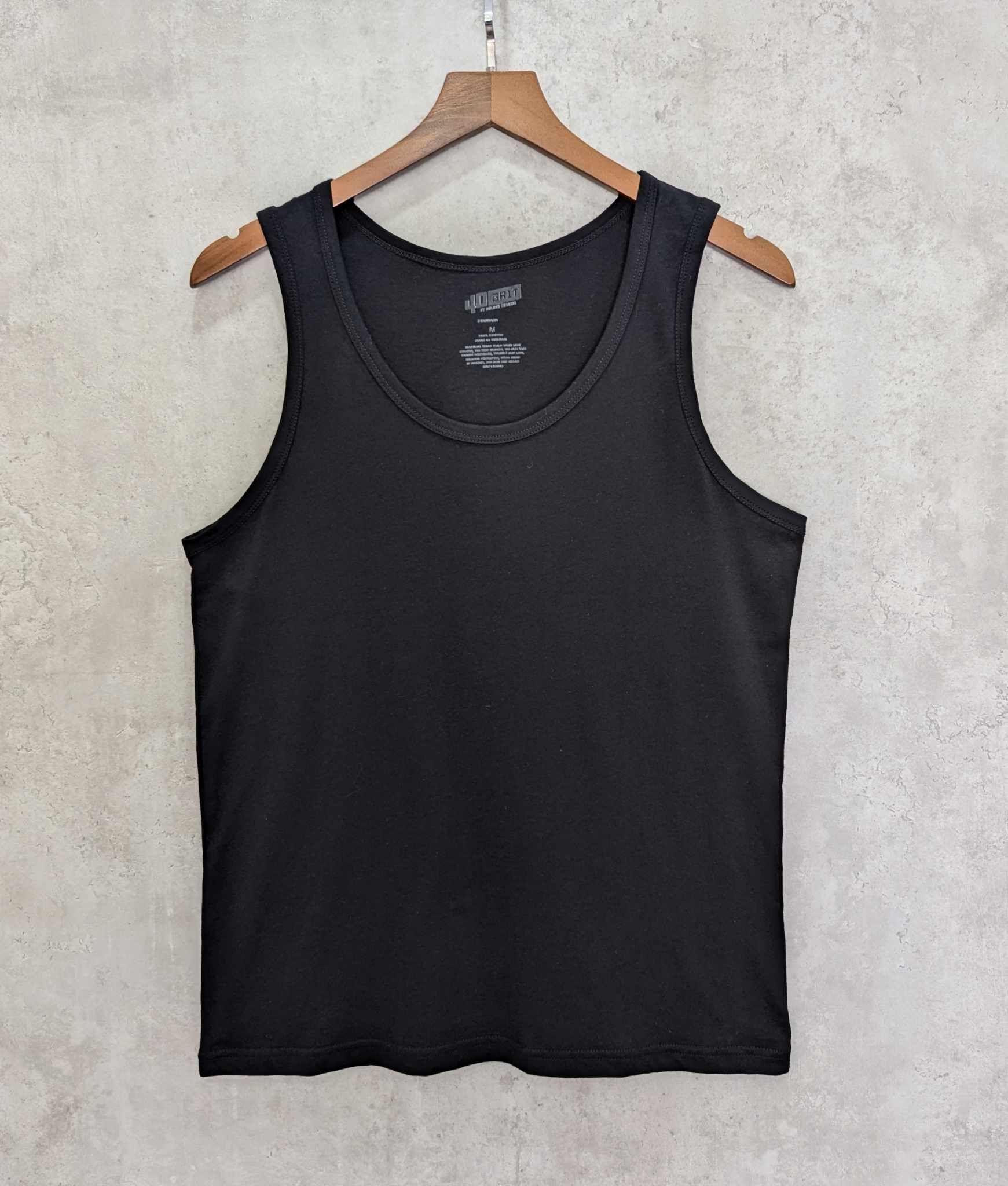 Áo Thể Thao Hè - Áo Tank Top 3 Lỗ DULATH Trading Standard-Fit Training Black - 4D100