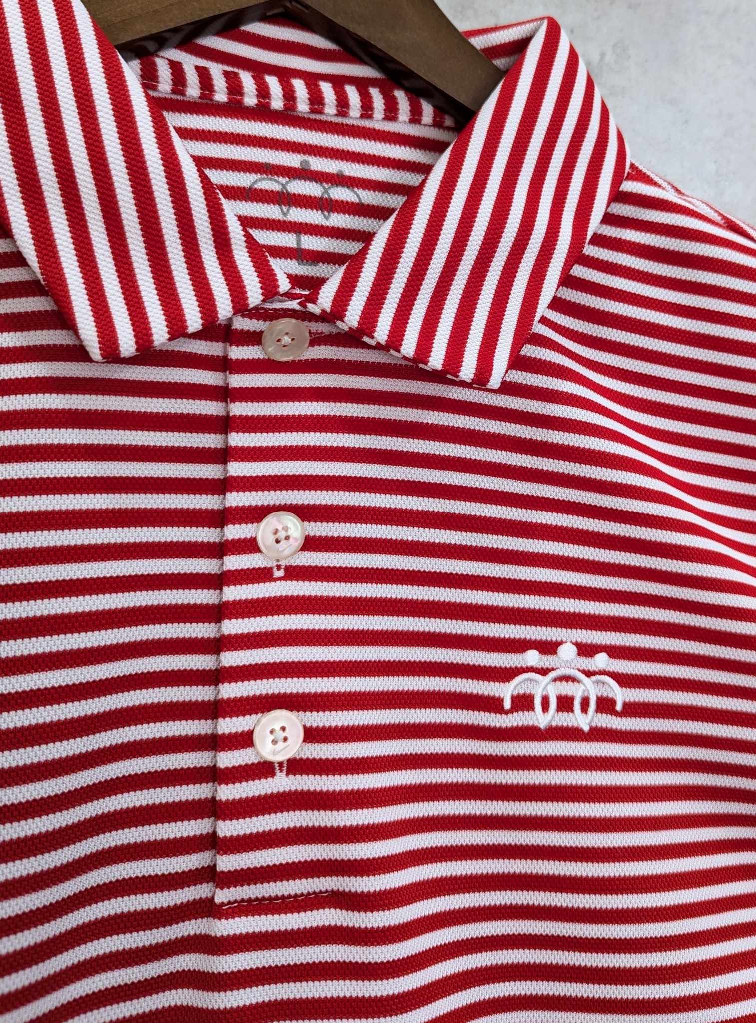 Áo Polo Chính Hãng - Áo Nike Basic Three People Red  - NI015