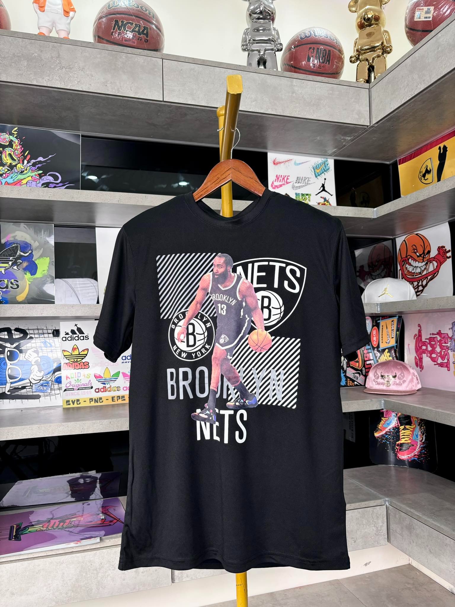 Áo Tshirts Chính Hãng - NBA Broken Processing  American Basketball 