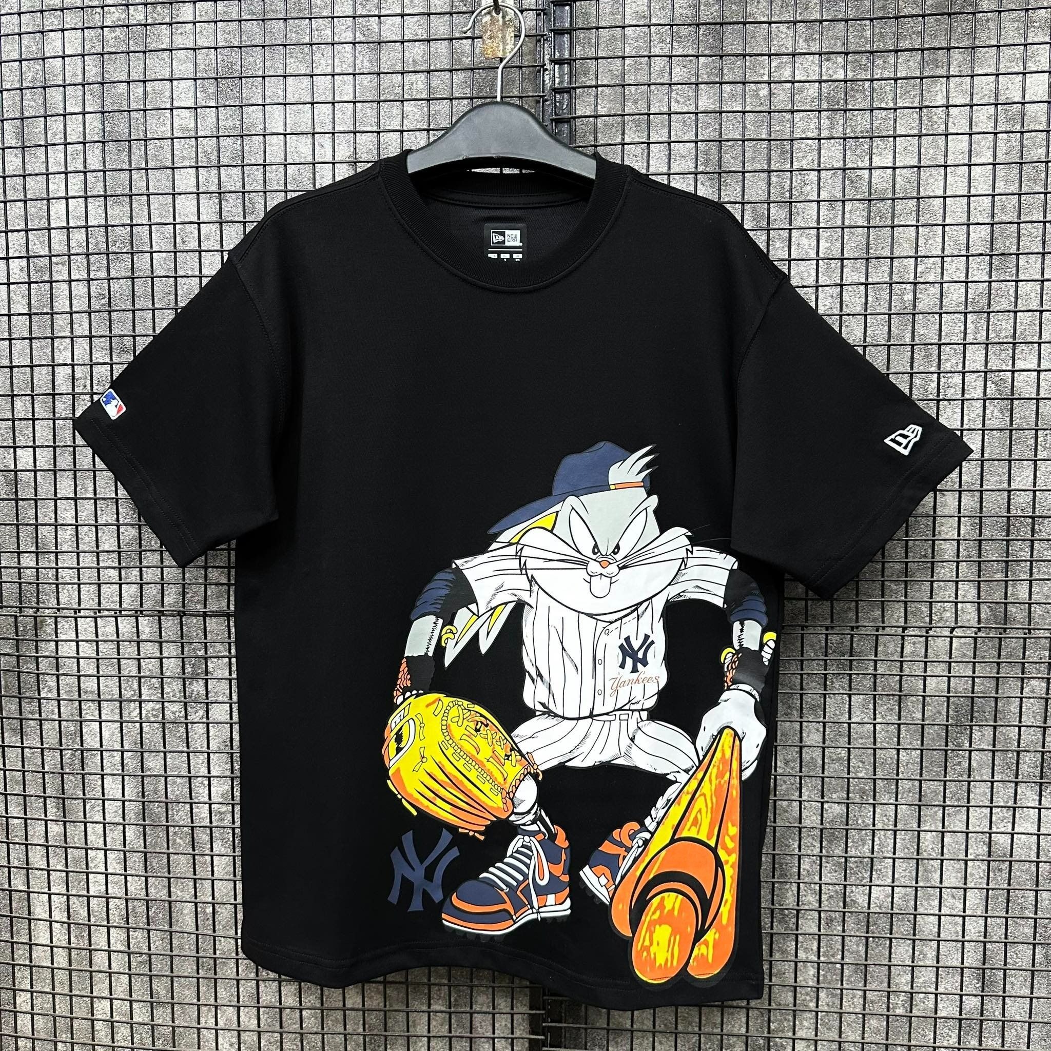 Áo Tshirts Chính Hãng - New Era Baseball Rabbit Black - 14539990