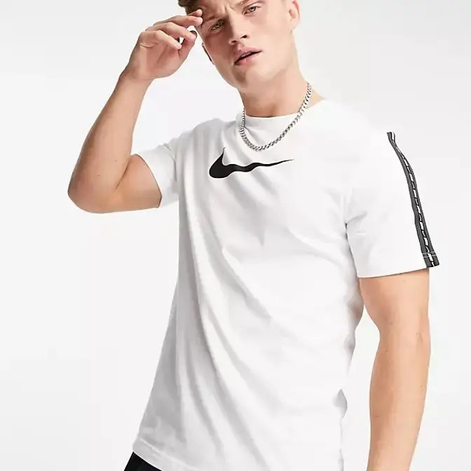 Áo Tshirts Chính Hãng - Nike Swoosh Casual White - DM4685-100