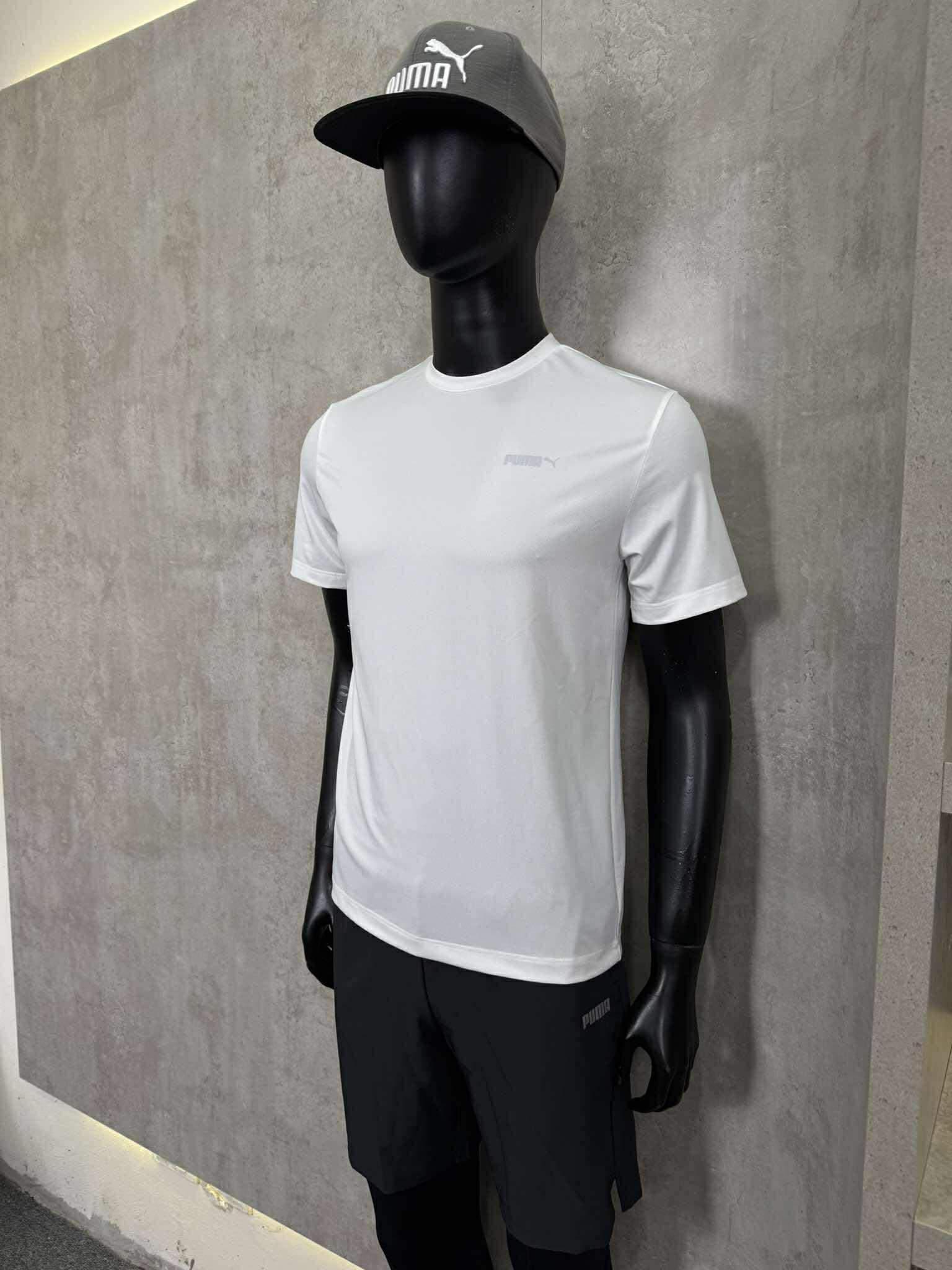 Áo Tshirts Chính Hãng - Puma Studio Man Run Fav Ss Tee 'White' - 939637-100