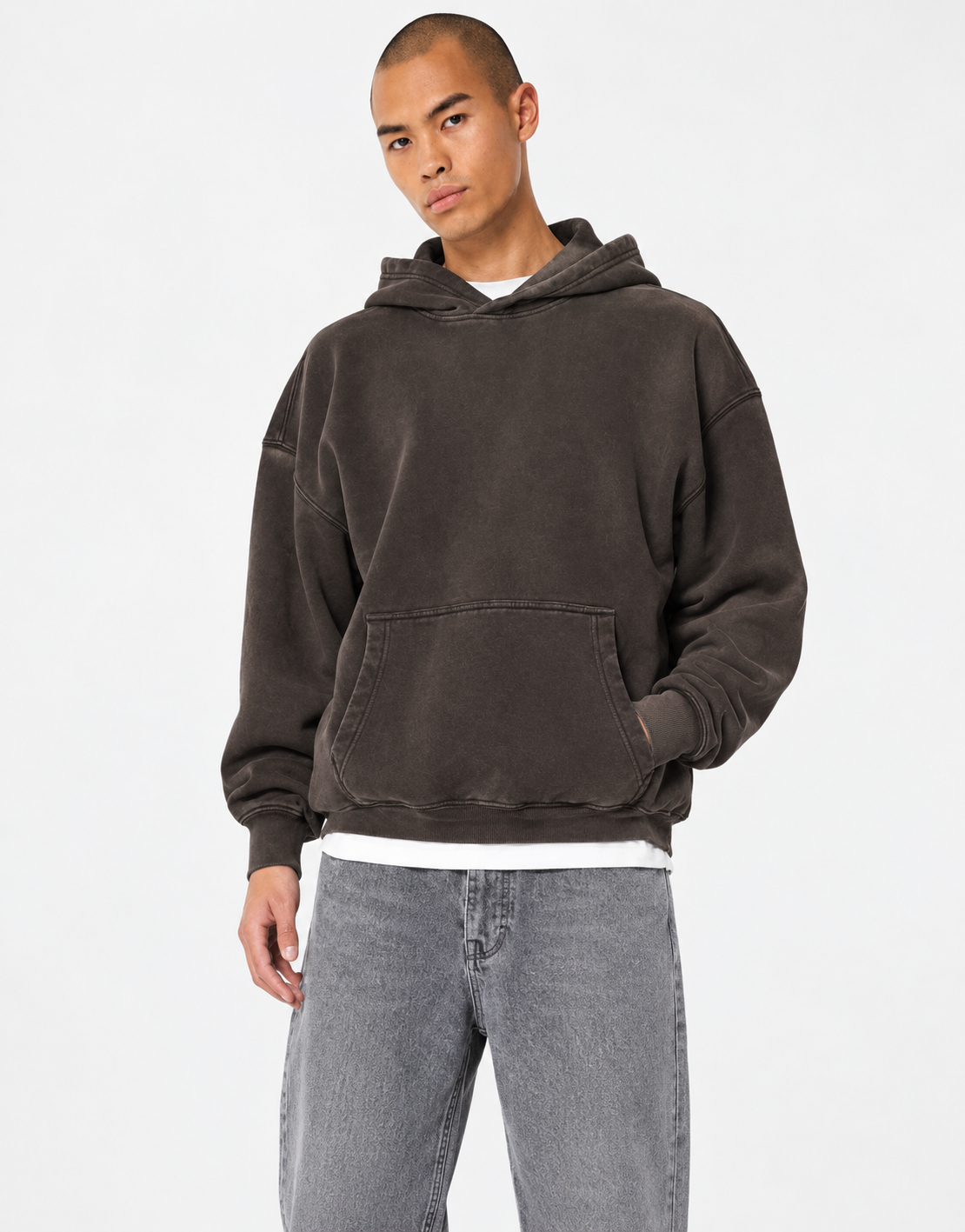 Áo Hoodie Chính Hãng - Hollister Boxy Hoodie 
