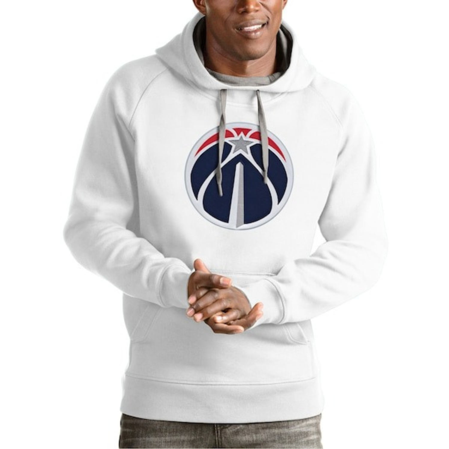 Áo Hoodie Chính Hãng - Nike Youth Washington Wizards City Edition Club 'White' - CD3270-100