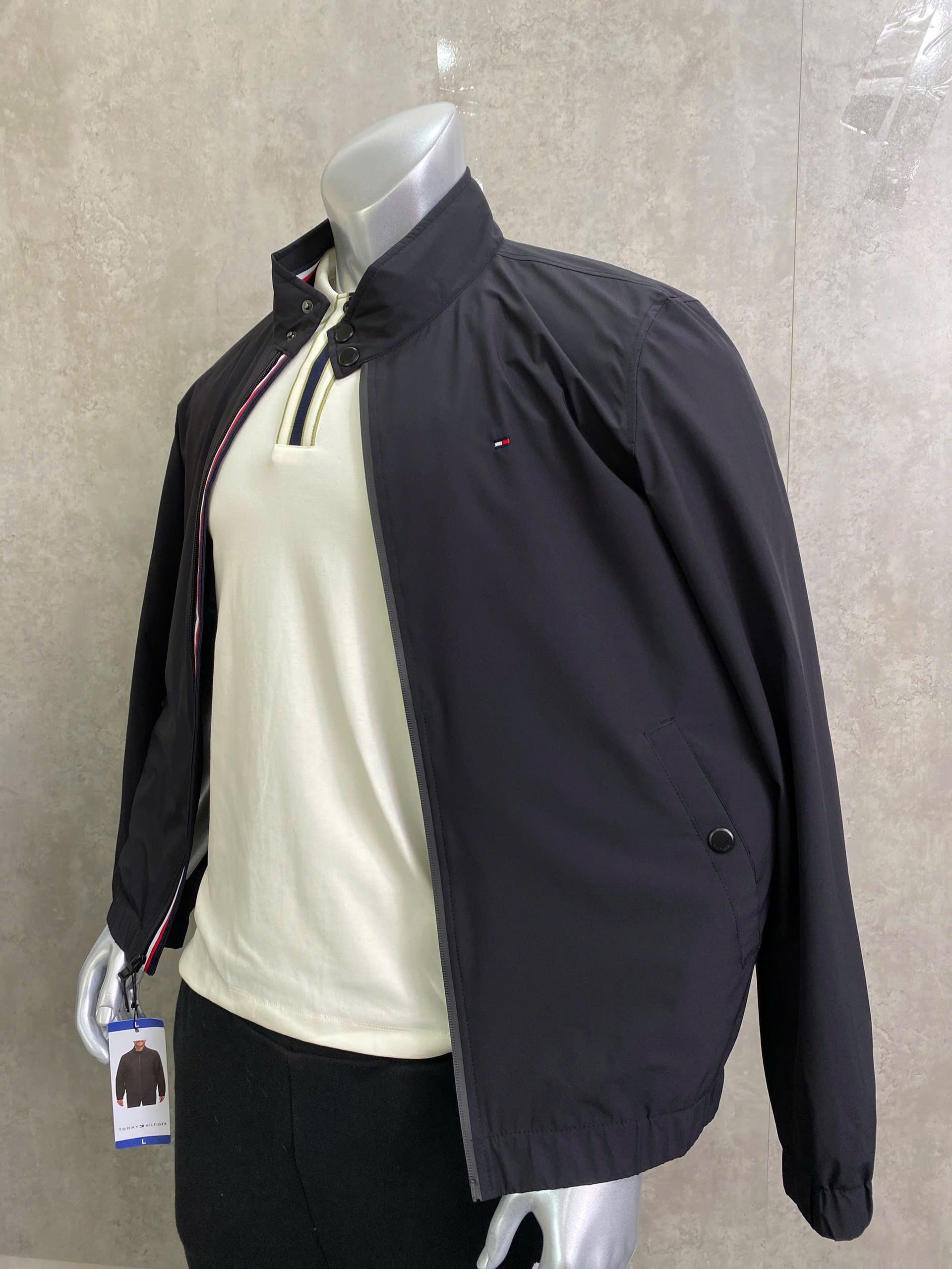 Áo Khoác Chính Hãng - Tommy Hilfiger Men's Stand-Collar Jacket 2 Lớp 