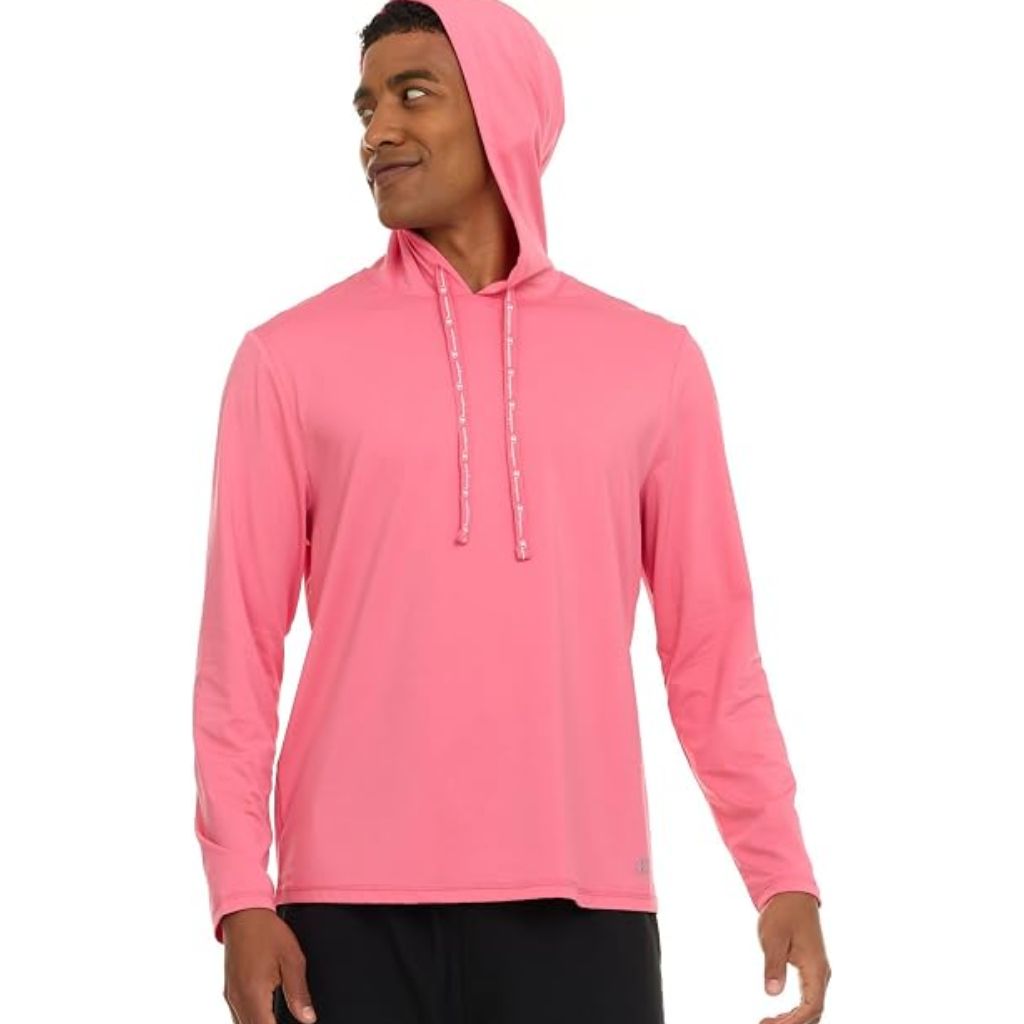 Áo Hoodie Chính Hãng - Champion UV-Protection Hoodie “Coral” - B0F7HZXBL6