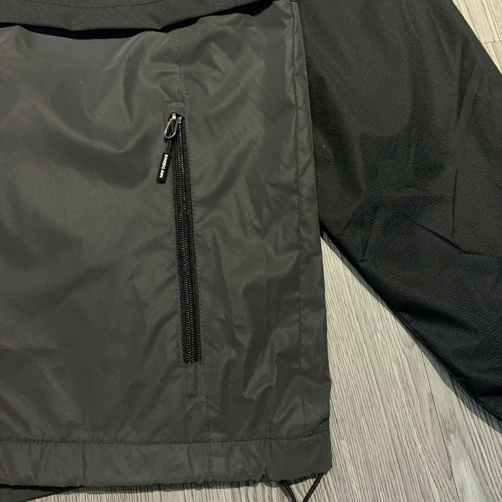 Áo Khoác Chính Hãng - New Balance Essential Lightweight Hooded Zip Jacket 
