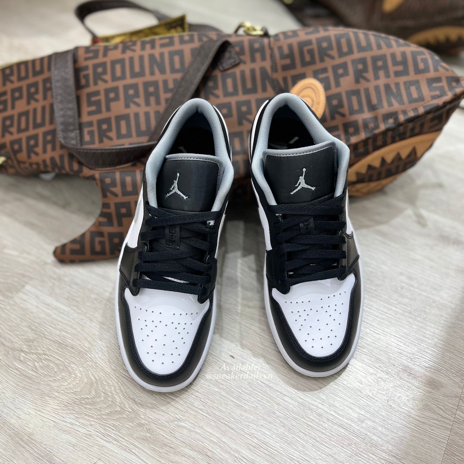 Giày Casual Chính Hãng - Nike Air Jordan 1 Low 'Smoke Grey V3' - 553558-040