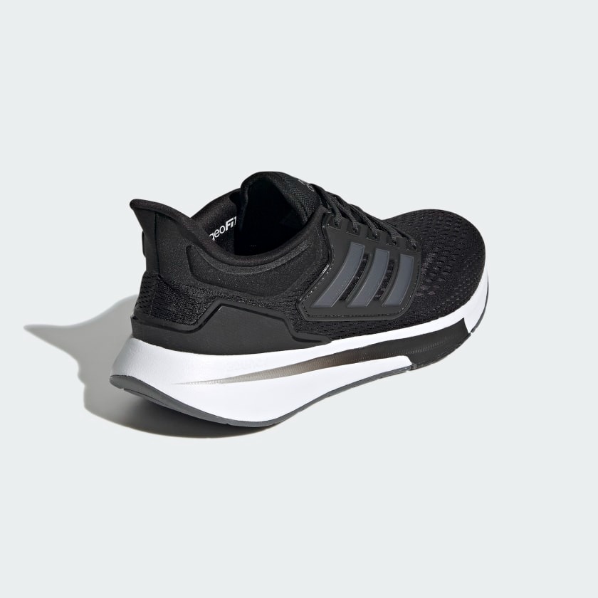 Giày Casual Chính Hãng - Adidas EQ21 Run 'Black' - H00544