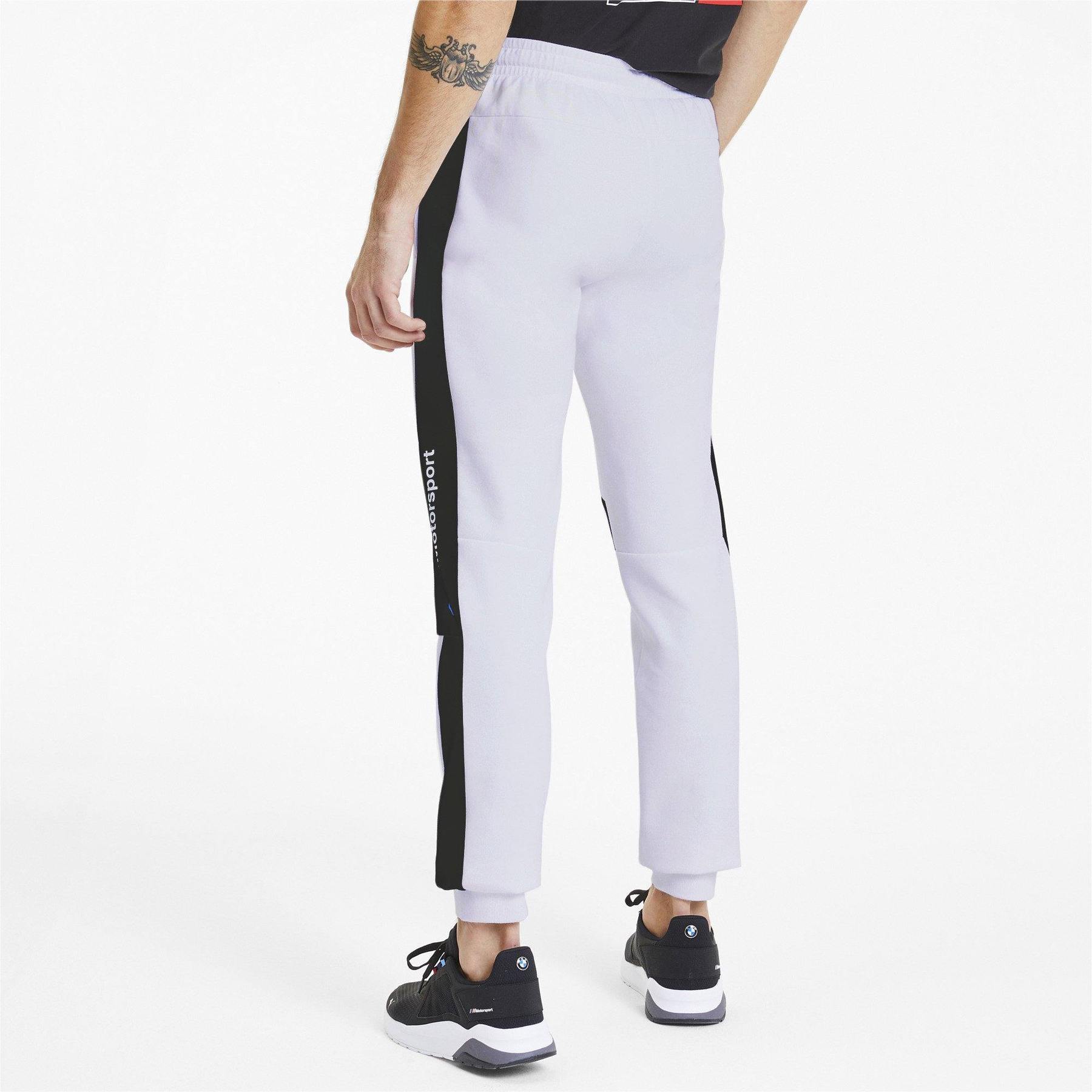 Quần Dài Chính Hãng - Puma BMW Motorsport Sweat Pants 'White' - 596098-02