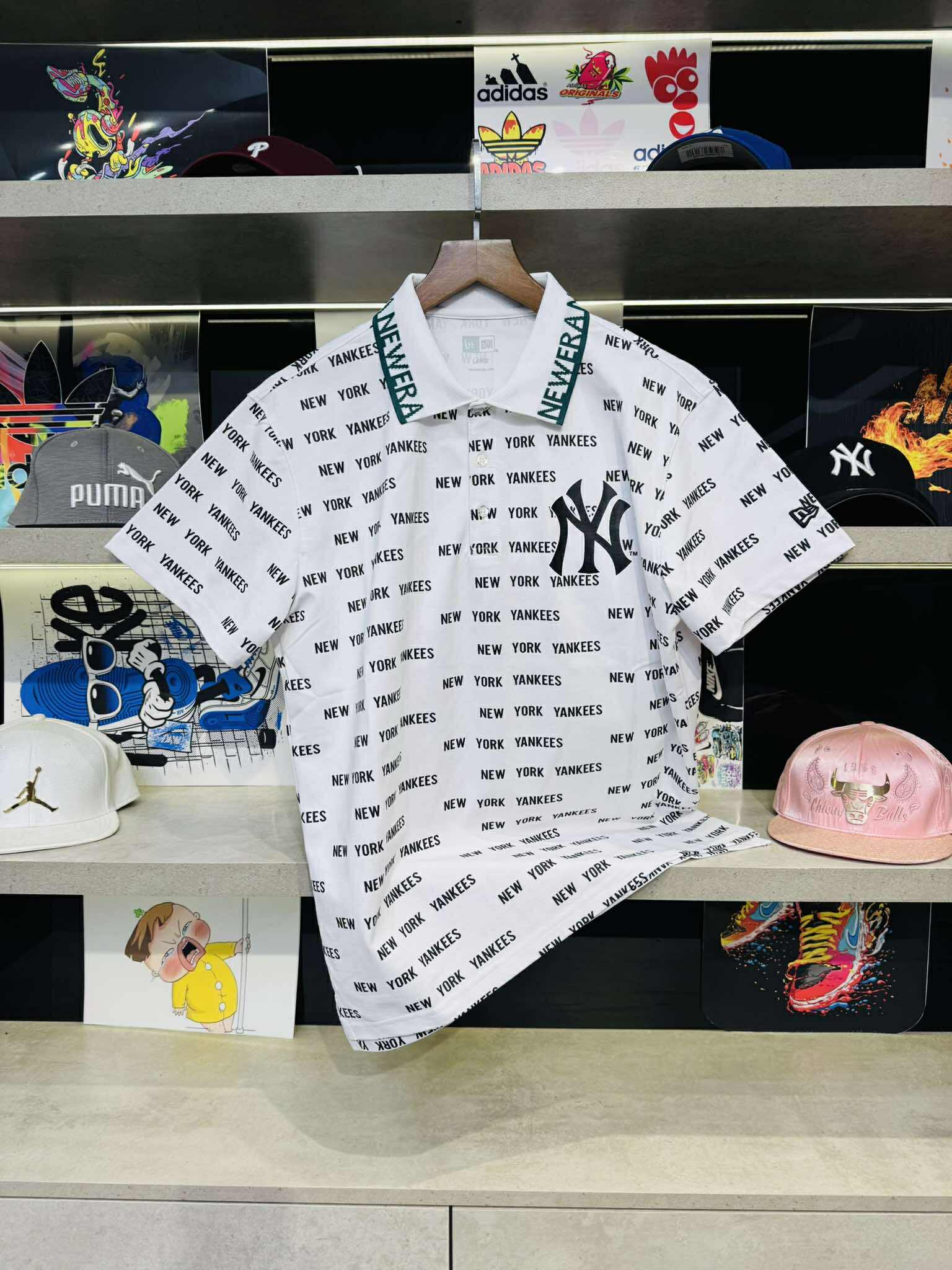 Áo Polo Chính Hãng - New Era New York Yankees 'White' - 14539963