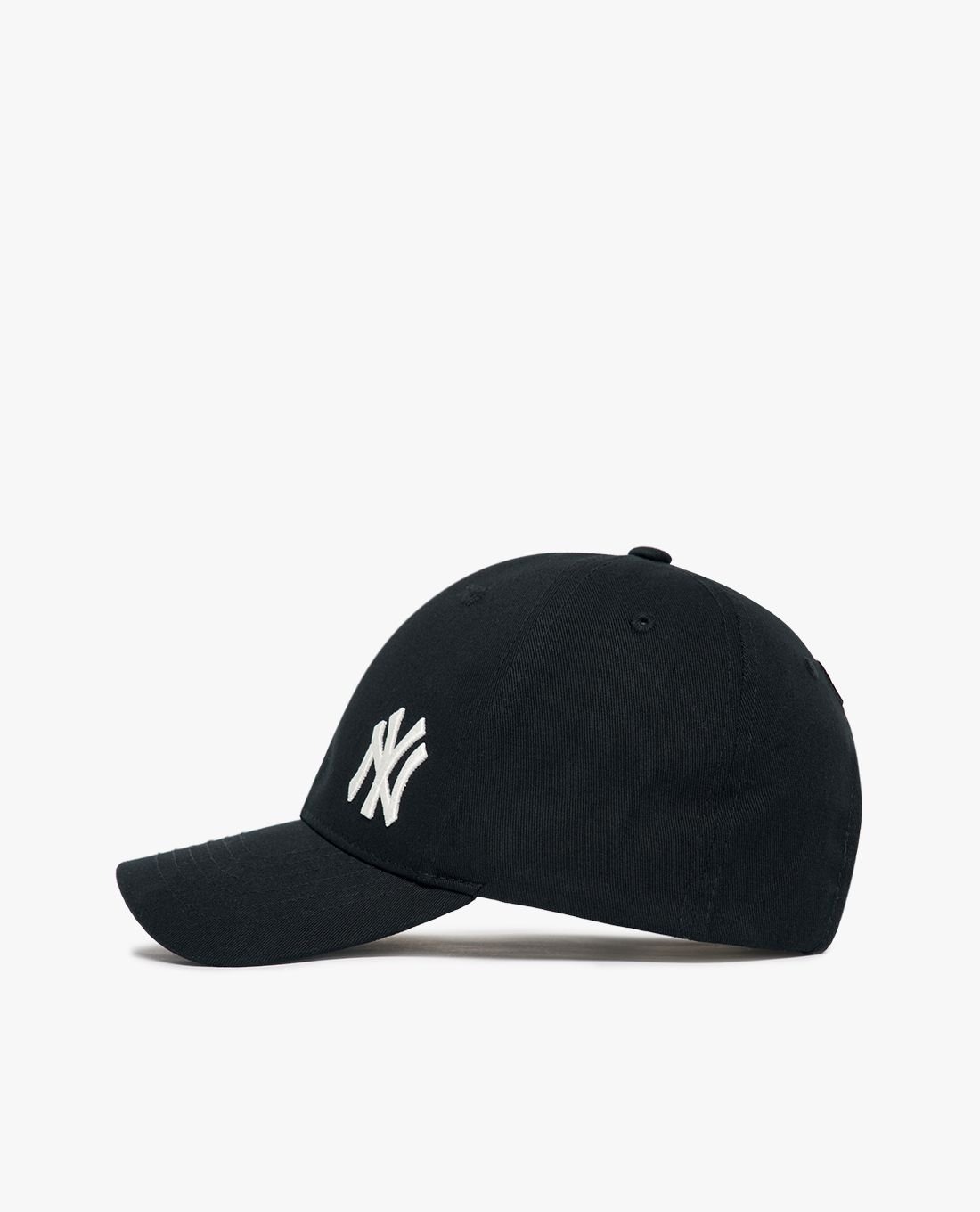 Phụ Kiện Chính Hãng - Mũ Nón Lưỡi Trai MLB Logo NY Lệch 'Black' - 3ACPIJ01N