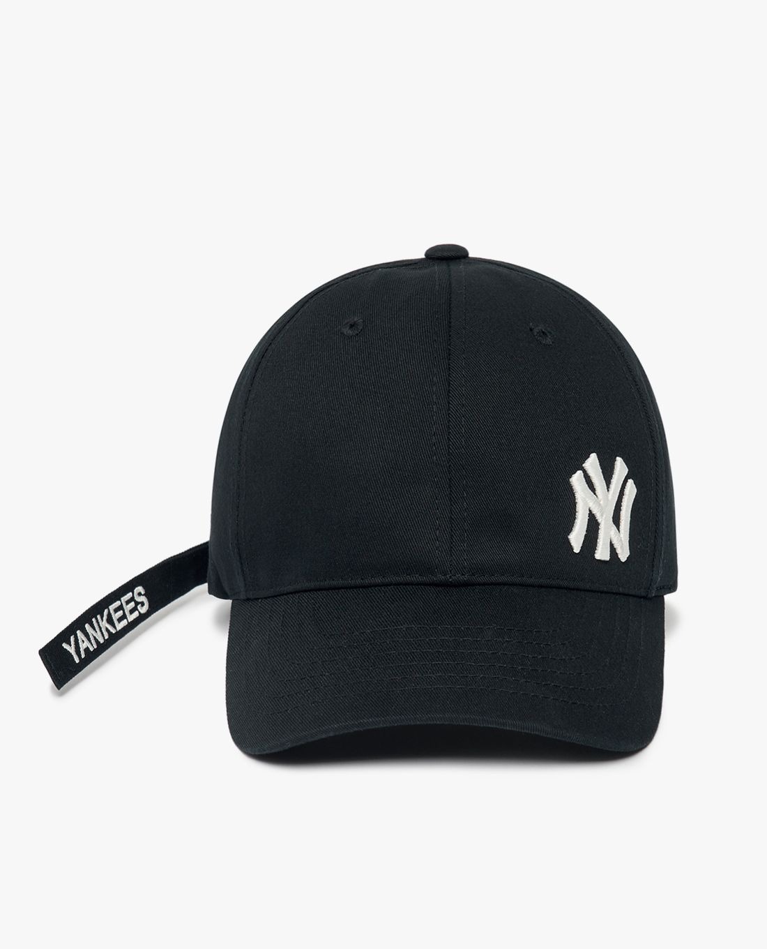 Phụ Kiện Chính Hãng - Mũ Nón Lưỡi Trai MLB Logo NY Lệch 'Black' - 3ACPIJ01N