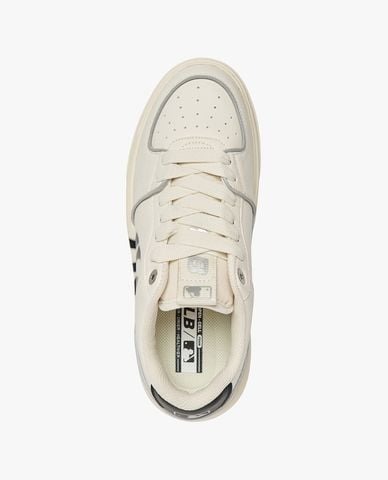 Giày Casual Chính Hãng - MLB Liner Basic New York Yankees 'White/Nude' - 3ASXCA12N